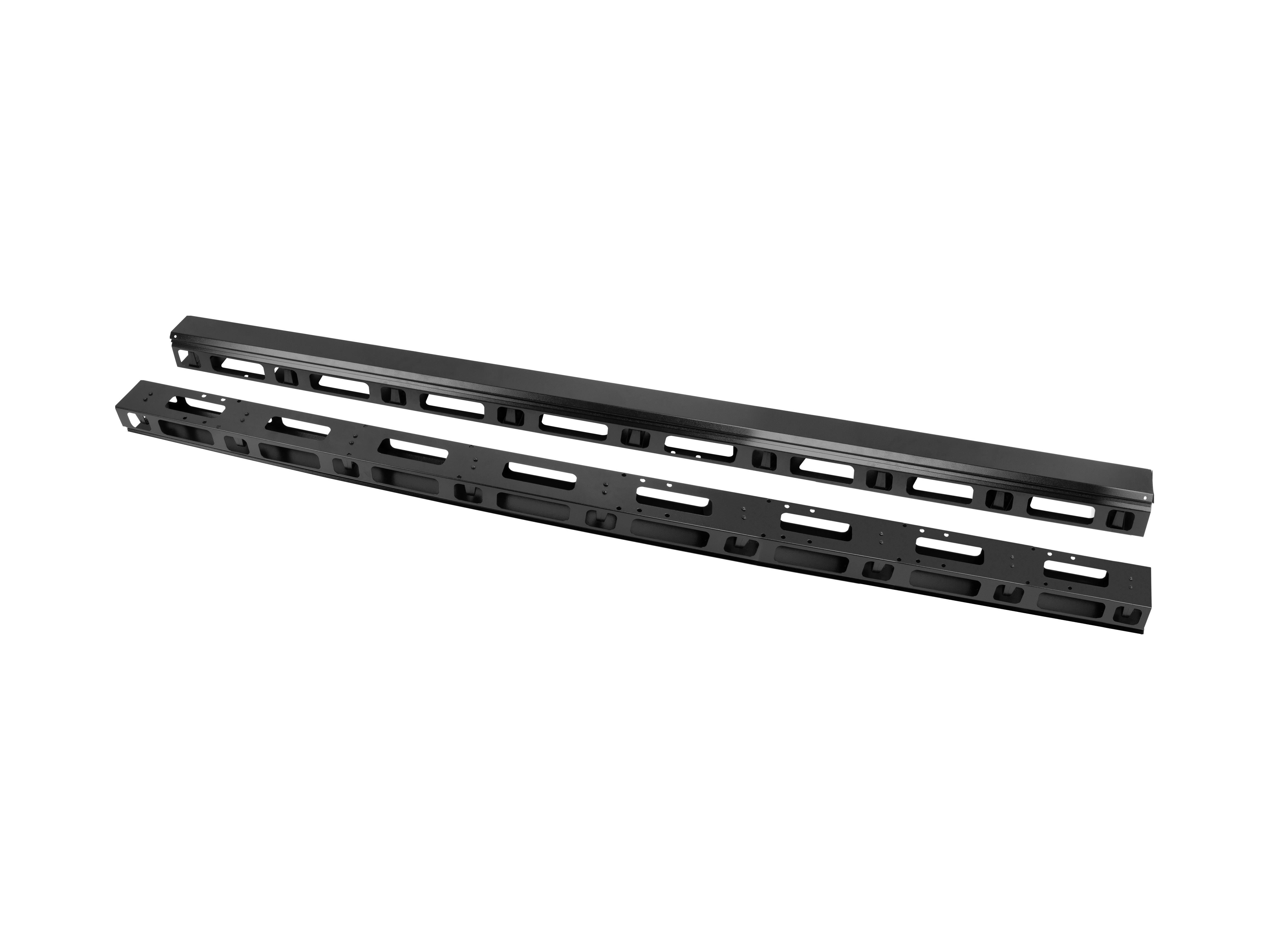 VERTICAL CABLE MANAGEMENT PANEL 42U FOR 19" FREE-STANDING CABINETS 2PCS BLACK LANBERG