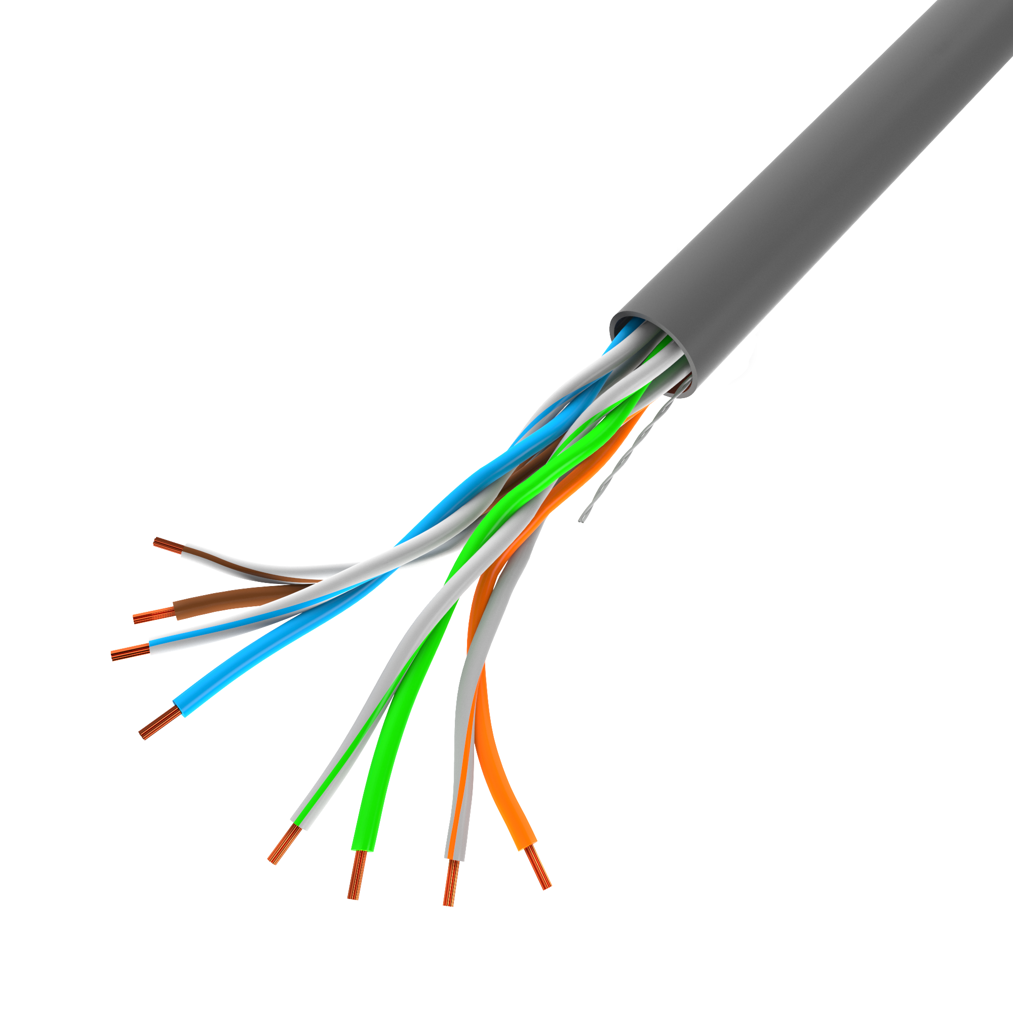 Lanberg LCU5-12CU-0305-S networking cable Grey 305 m Cat5e U/UTP (UTP)