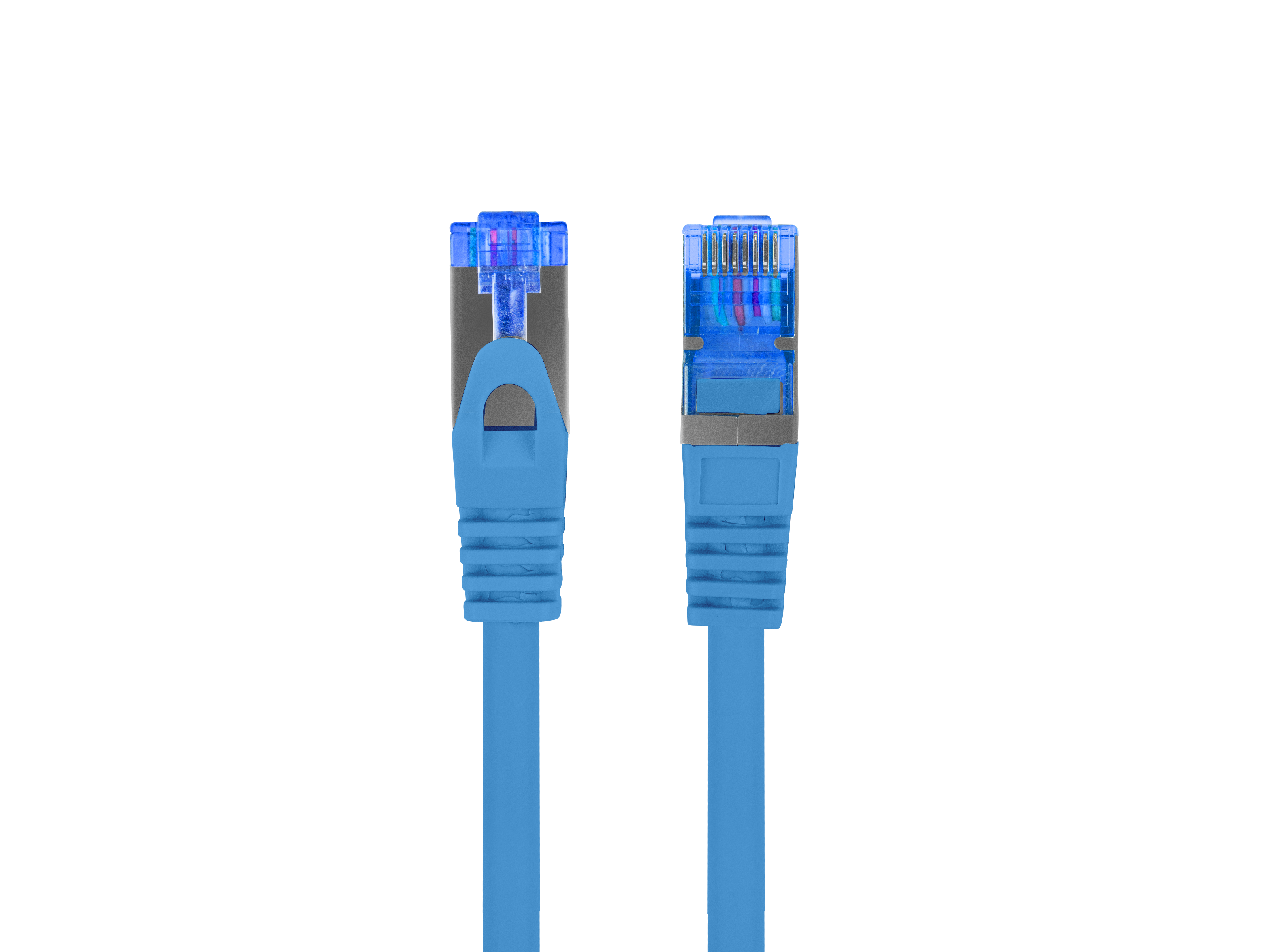 Lanberg PCF6A-10CC networking cable Blue 1 m Cat6a S/FTP (S-STP)