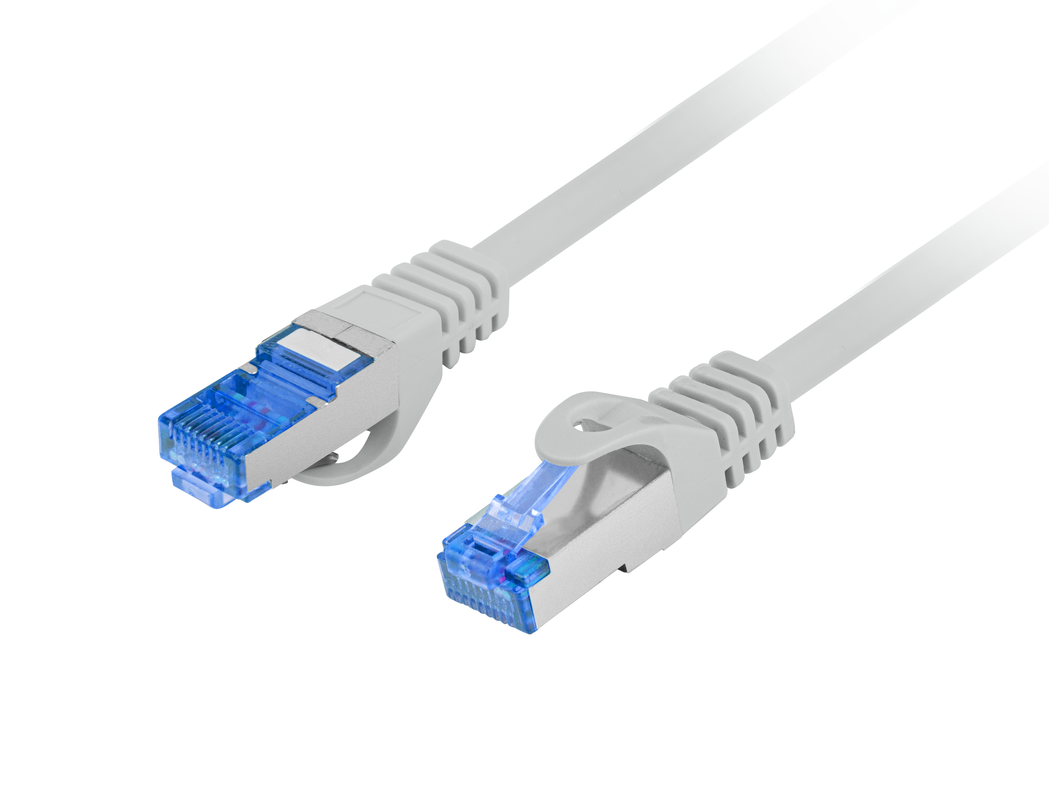 Lanberg PCF6A-10CC networking cable Grey 1 m Cat6a S/FTP (S-STP)