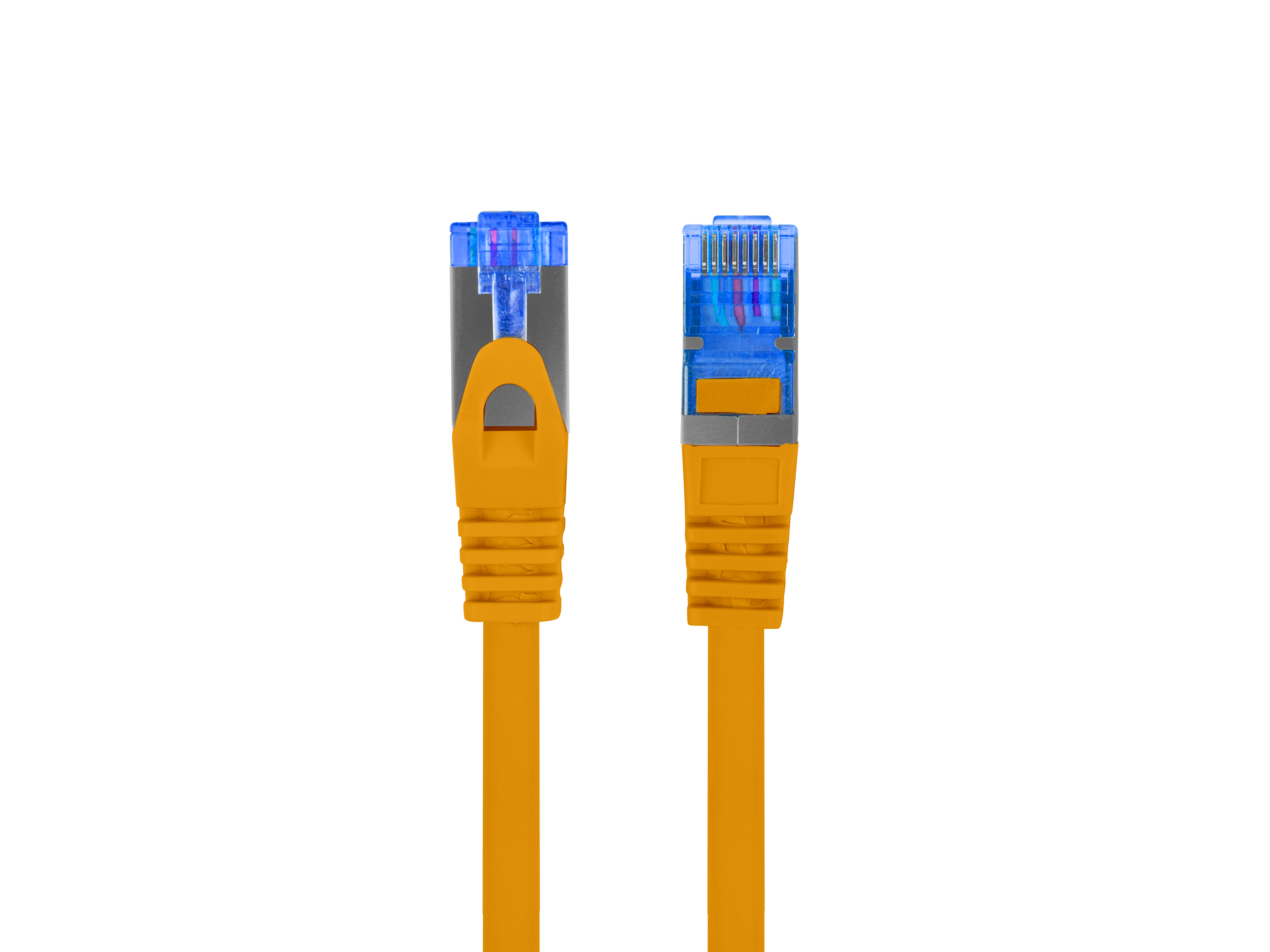 Lanberg PCF6A-10CC networking cable Orange 1.5 m Cat6a S/FTP (S-STP)