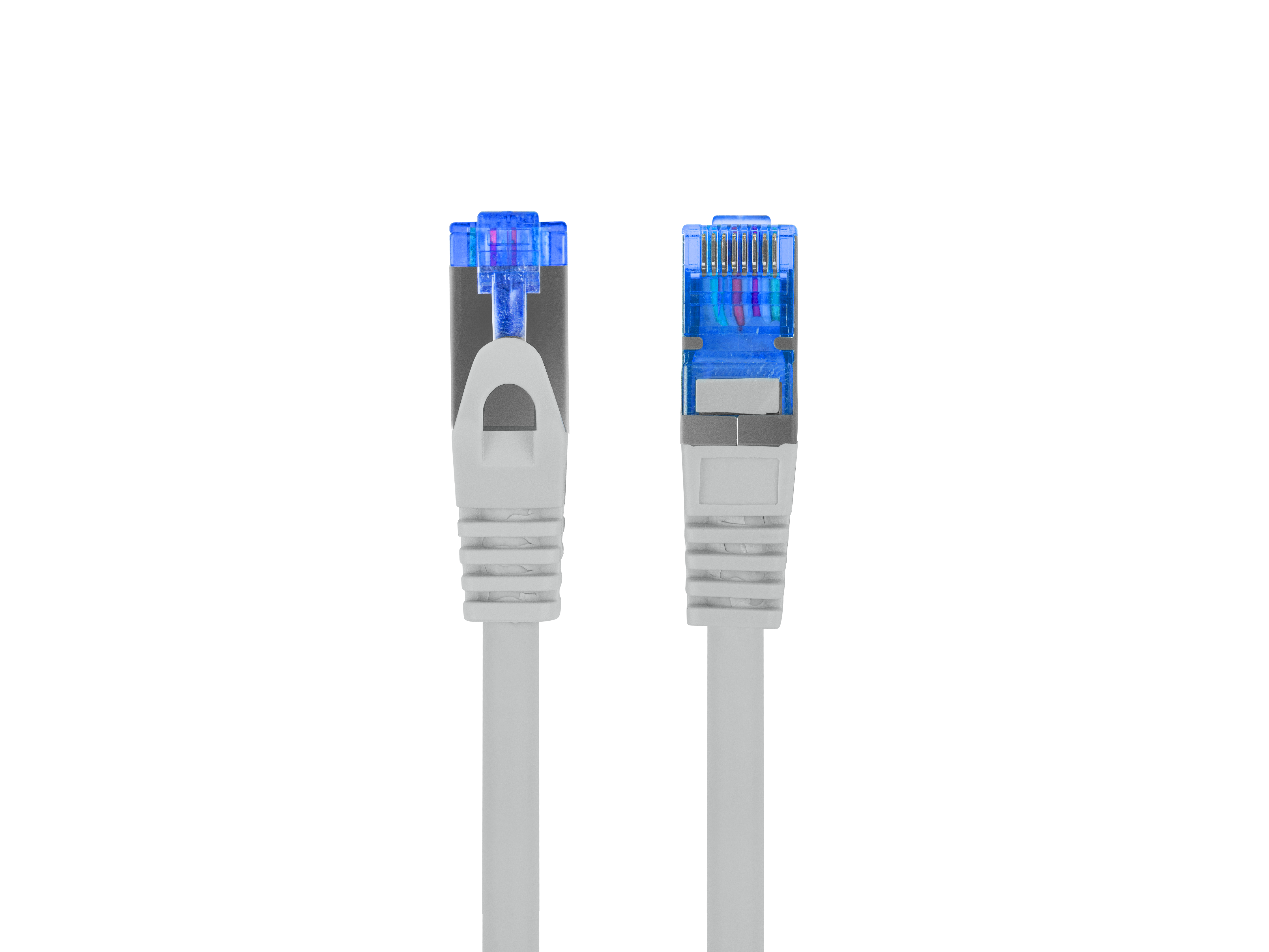 Lanberg PCF6A-10CC networking cable Grey 5 m Cat6a S/FTP (S-STP)