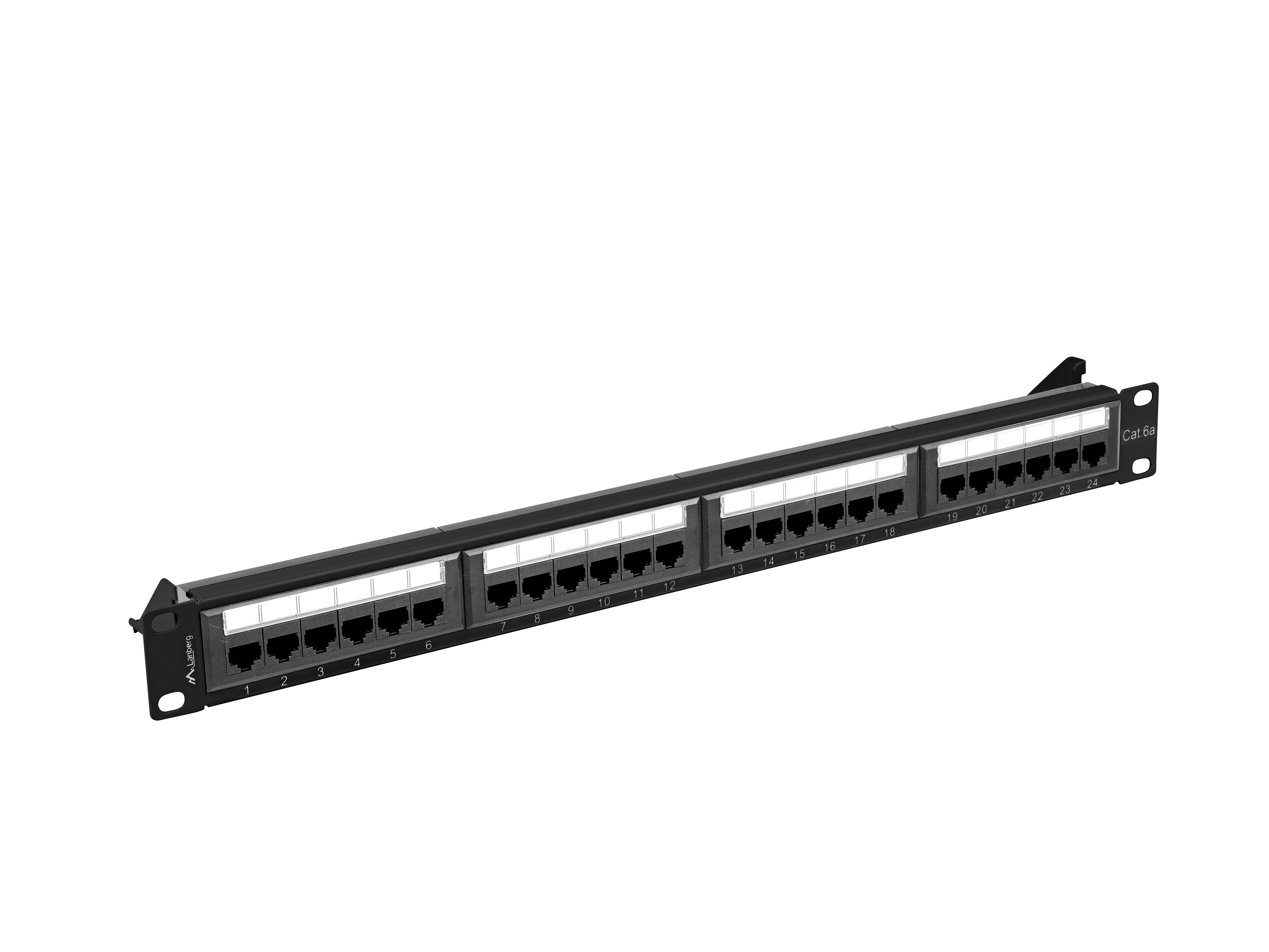 Lanberg PPUA-1024-B patch panel 1U