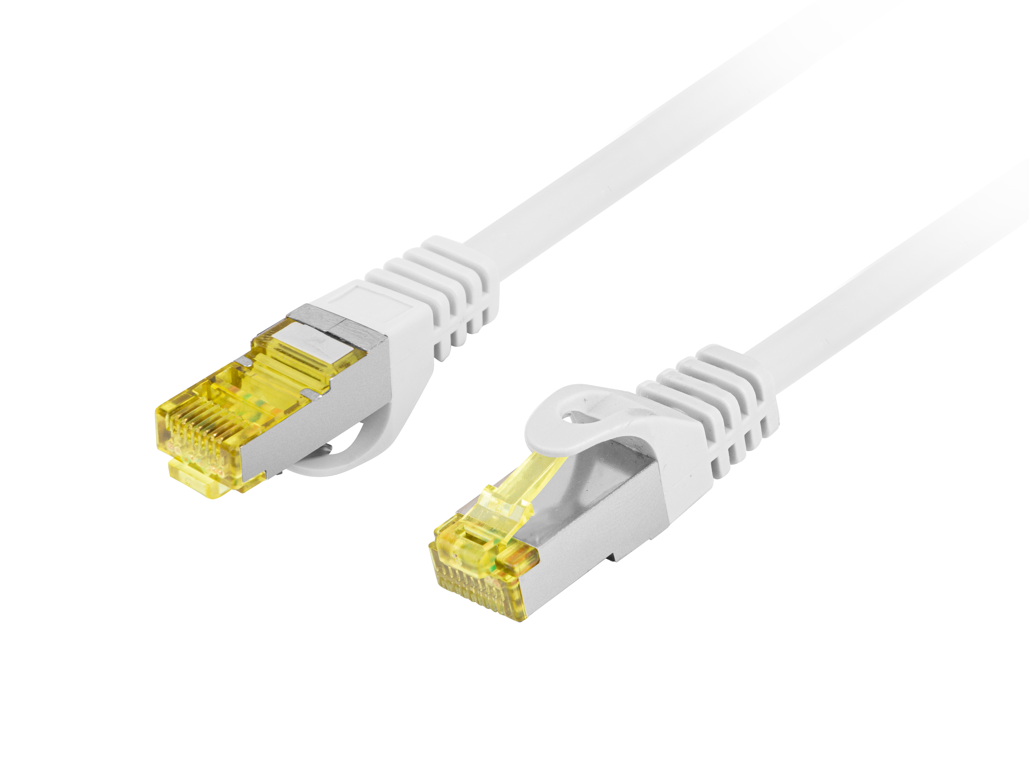 Lanberg PCF6A-10CU networking cable Grey 0.5 m Cat6a S/FTP (S-STP)