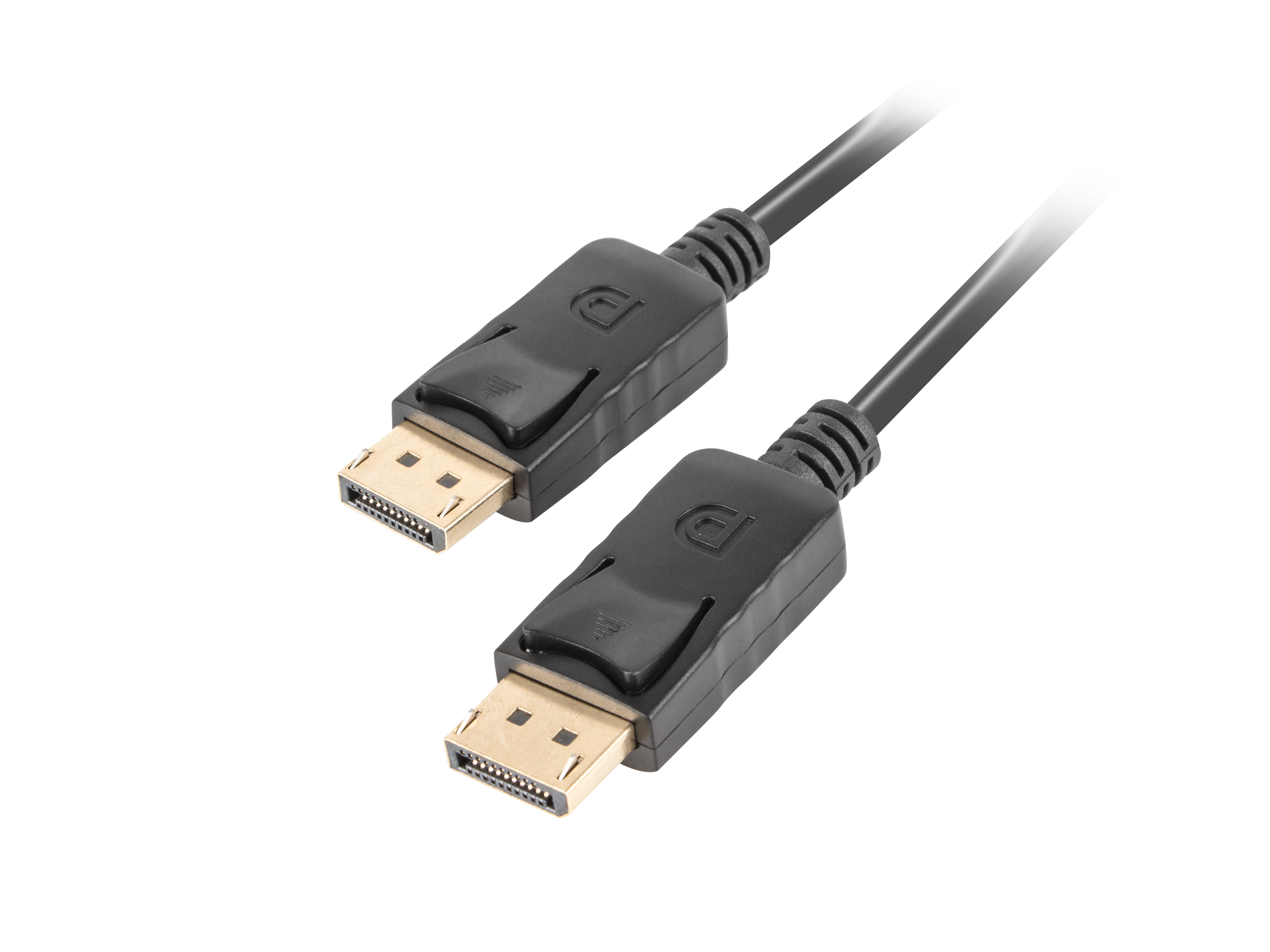 Lanberg CA-DPDP-10CC-0005-BK DisplayPort cable 0.5 m Black