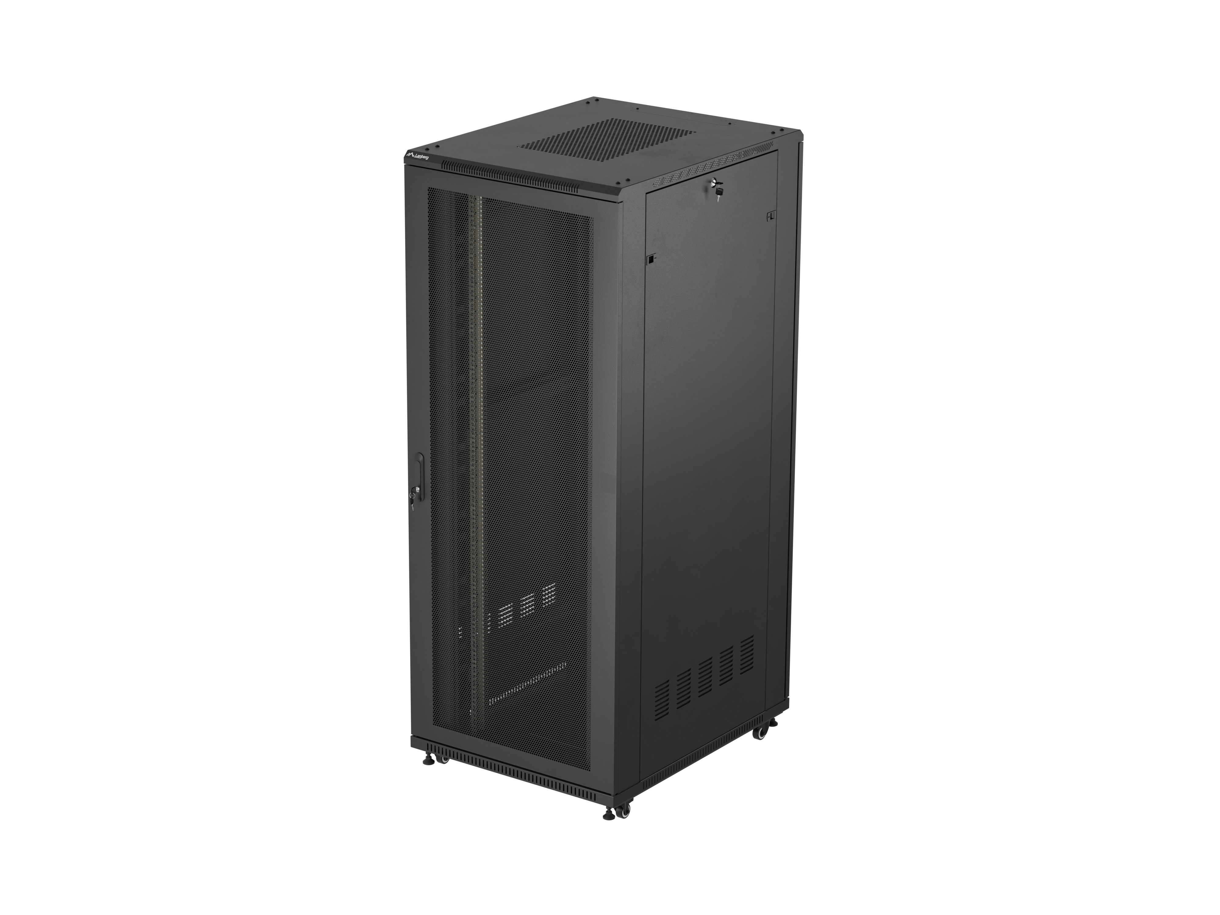 Lanberg FF01-8042-23B rack cabinet 42U Freestanding rack Black