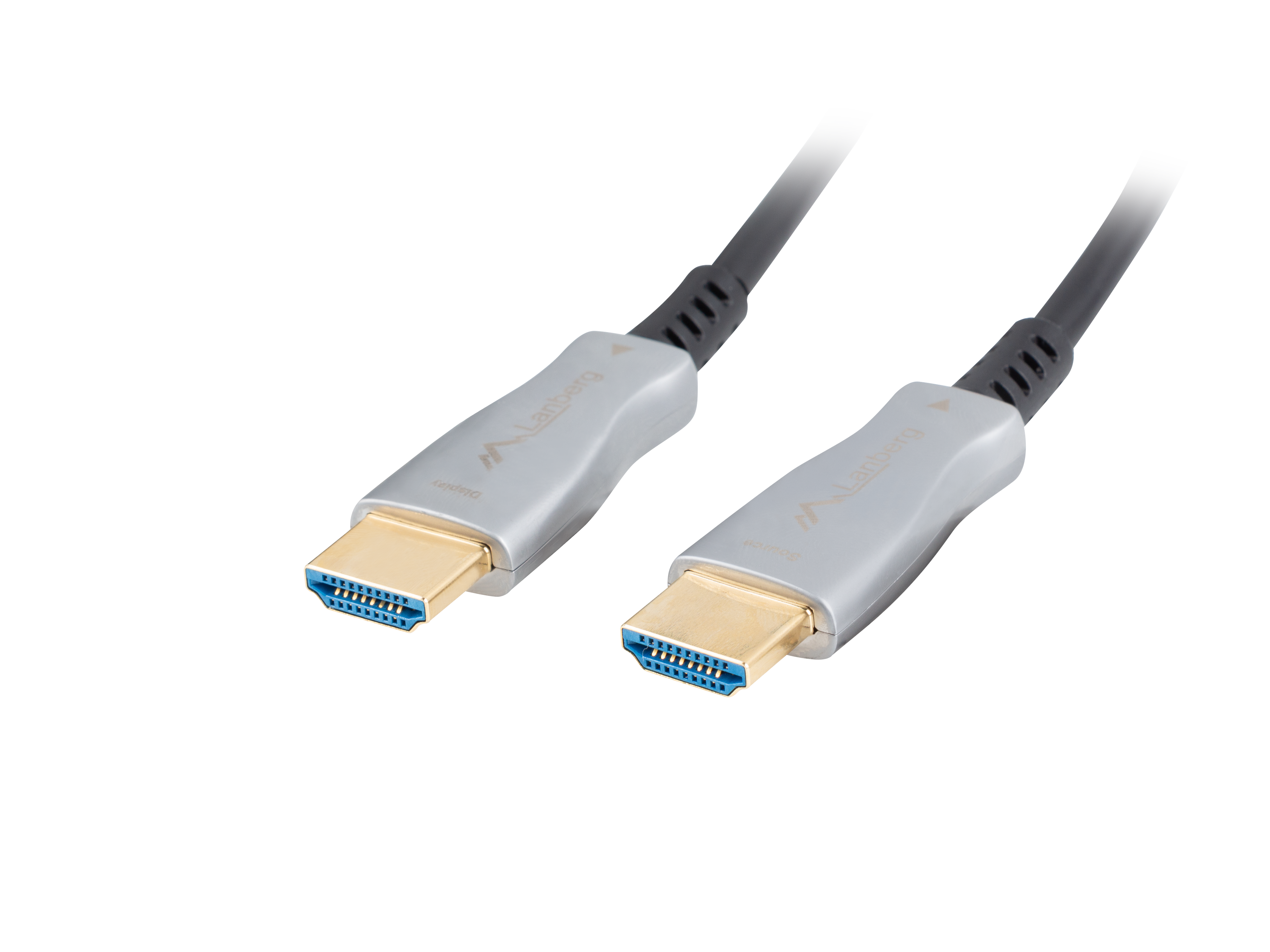 Lanberg CA-HDMI-20FB-0400-BK HDMI cable 40 m HDMI Type A (Standard) Black, Silver