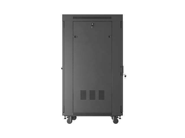LANBERG 19 27U 600x800 freist. LCD perfor. Tür (FlatPack)sw (Speditionsversand)