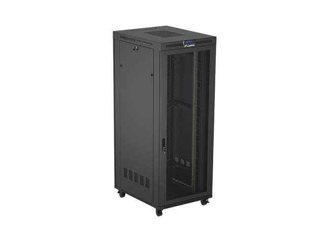LANBERG 19 42U 800x1000 freist. LCD perf.Tür(FlatPack)V2 sw (Speditionsversand)