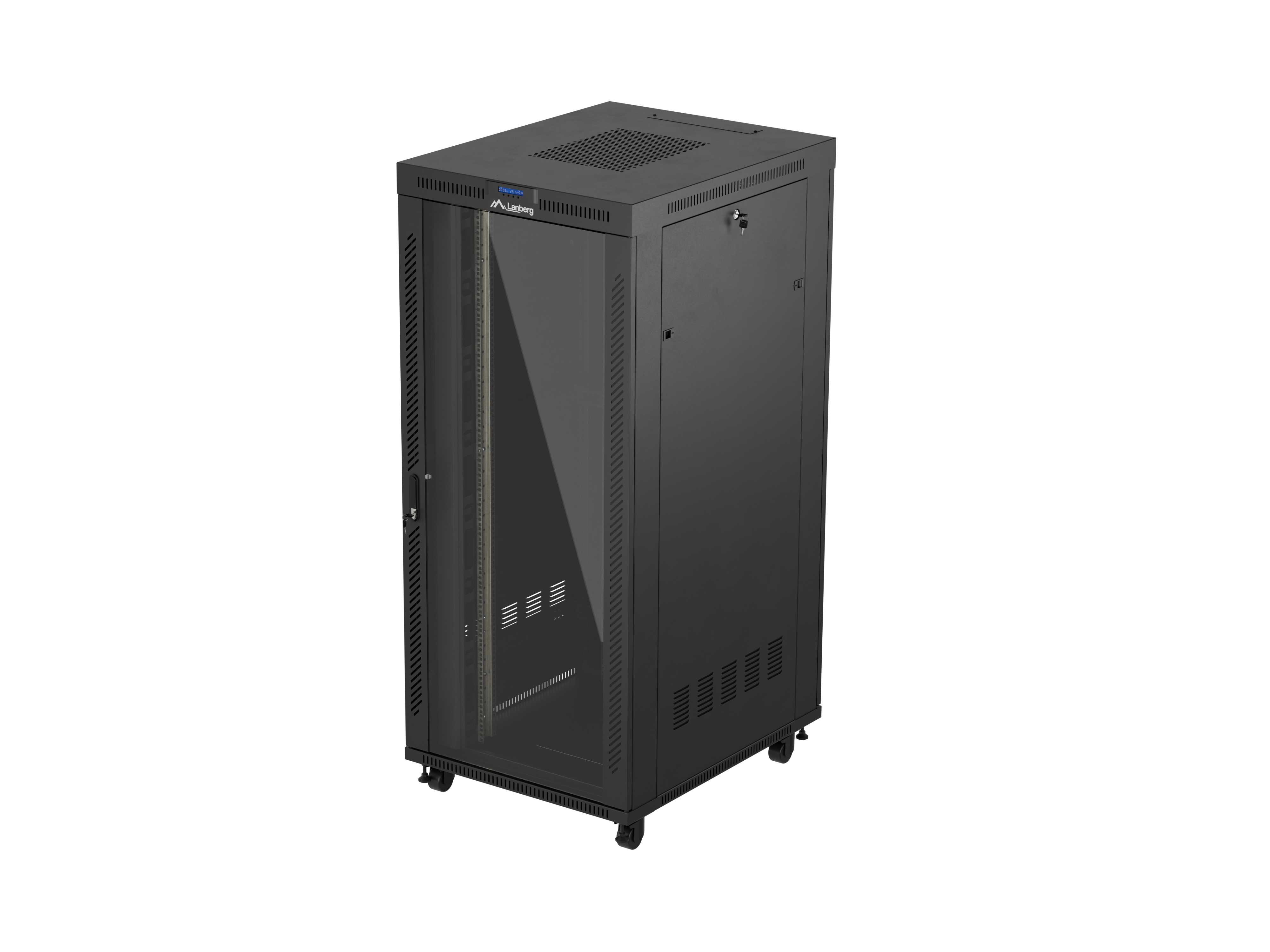 Lanberg FF01-8037-12BL rack cabinet 37U Freestanding rack Black
