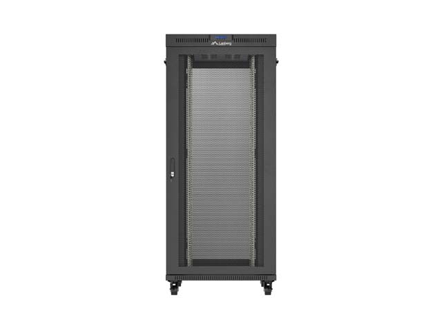 LANBERG 19 37U 800x1000 freist. LCD perfor.Tür (FlatPack)sw (Speditionsversand)