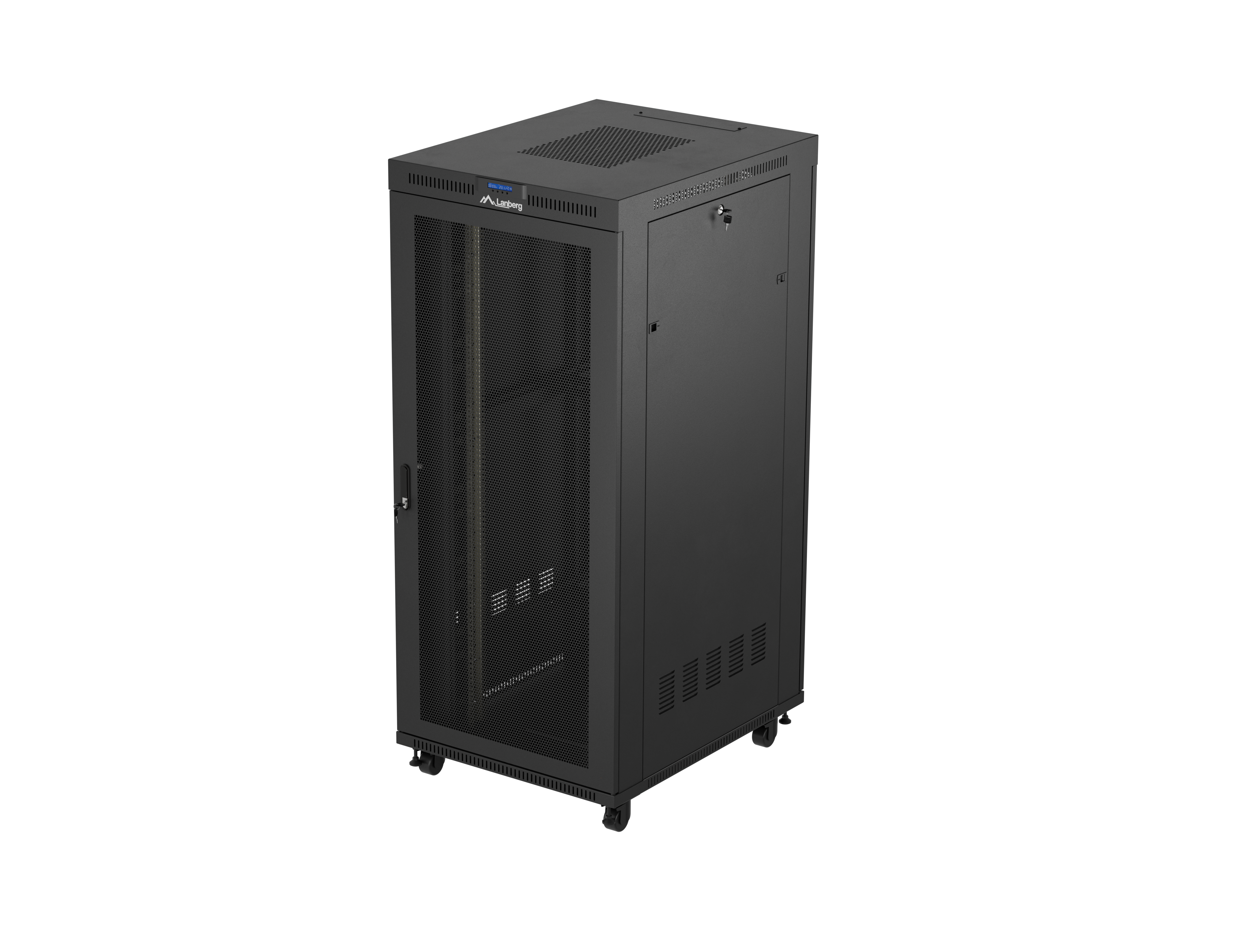 Lanberg FF01-8037-23BL rack cabinet 37U Freestanding rack Black