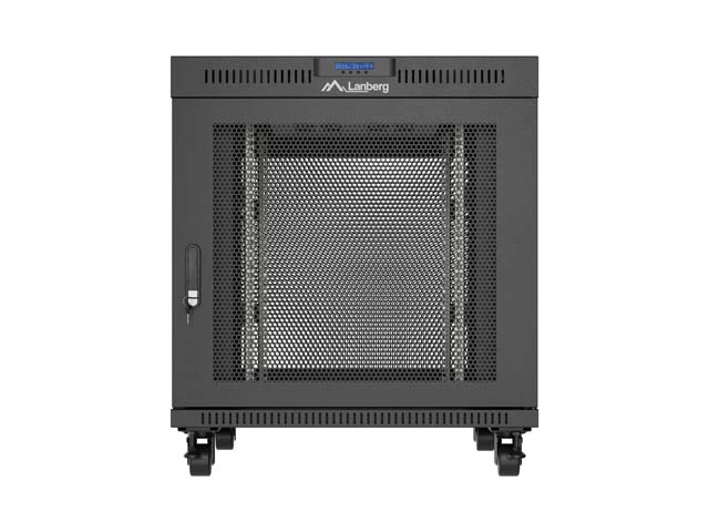 LANBERG 19 15U 800x1000 freist. LCD perfor.Tür (FlatPack)sw (Speditionsversand)