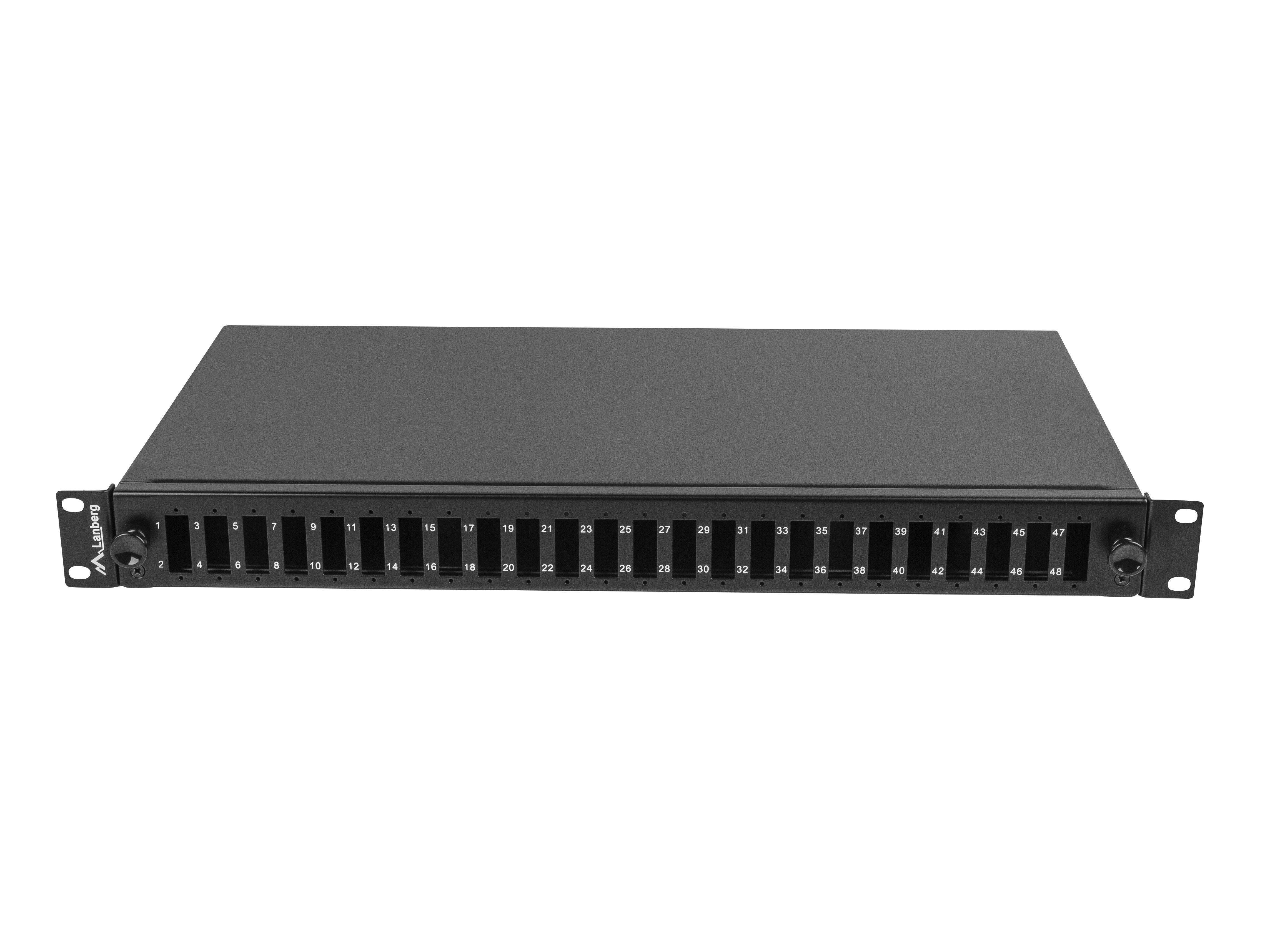 Lanberg FOP1-24SD-LQB patch panel 1U