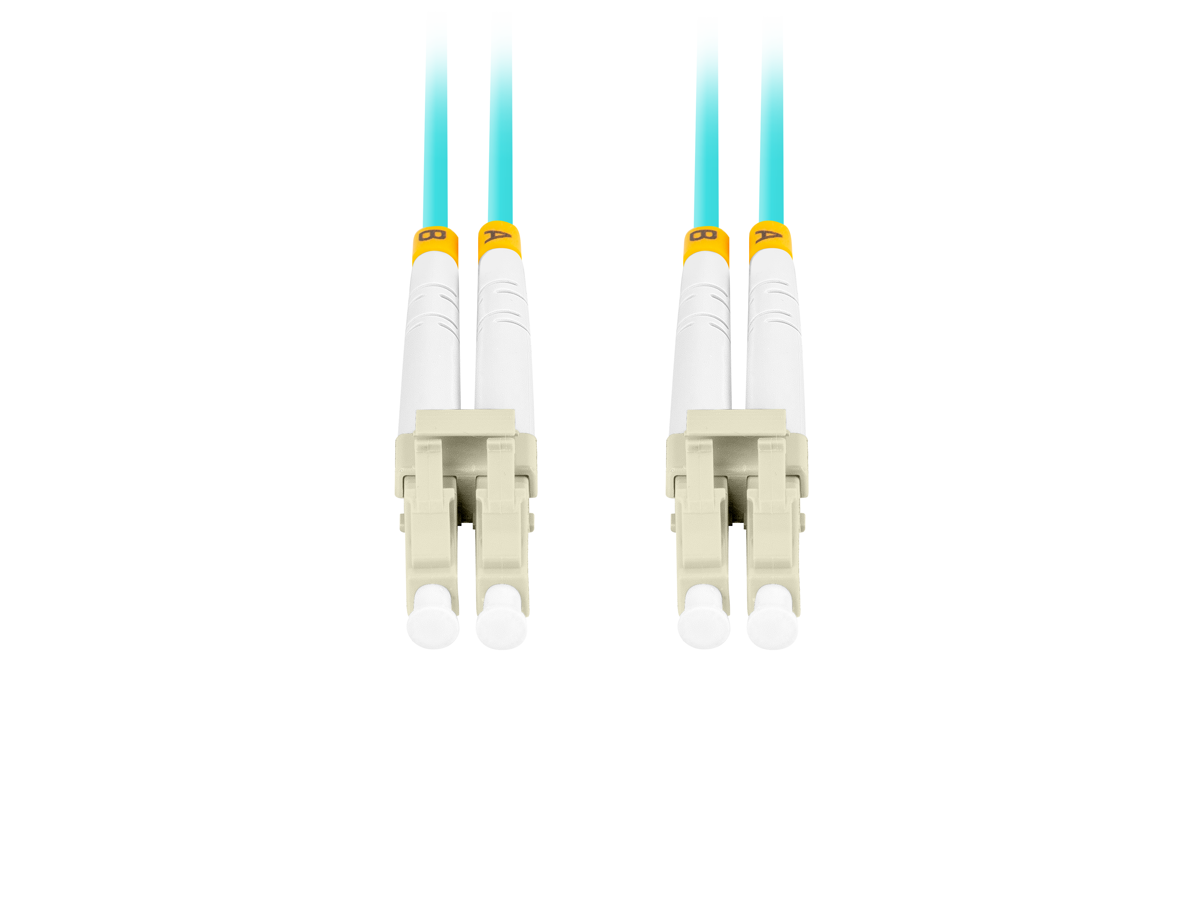 FIBER OPTIC PATCHCORD MM LC/UPC-LC/UPC DUPLEX 3.0MM OM3 50/125 LSZH 1M AQUA LANBERG