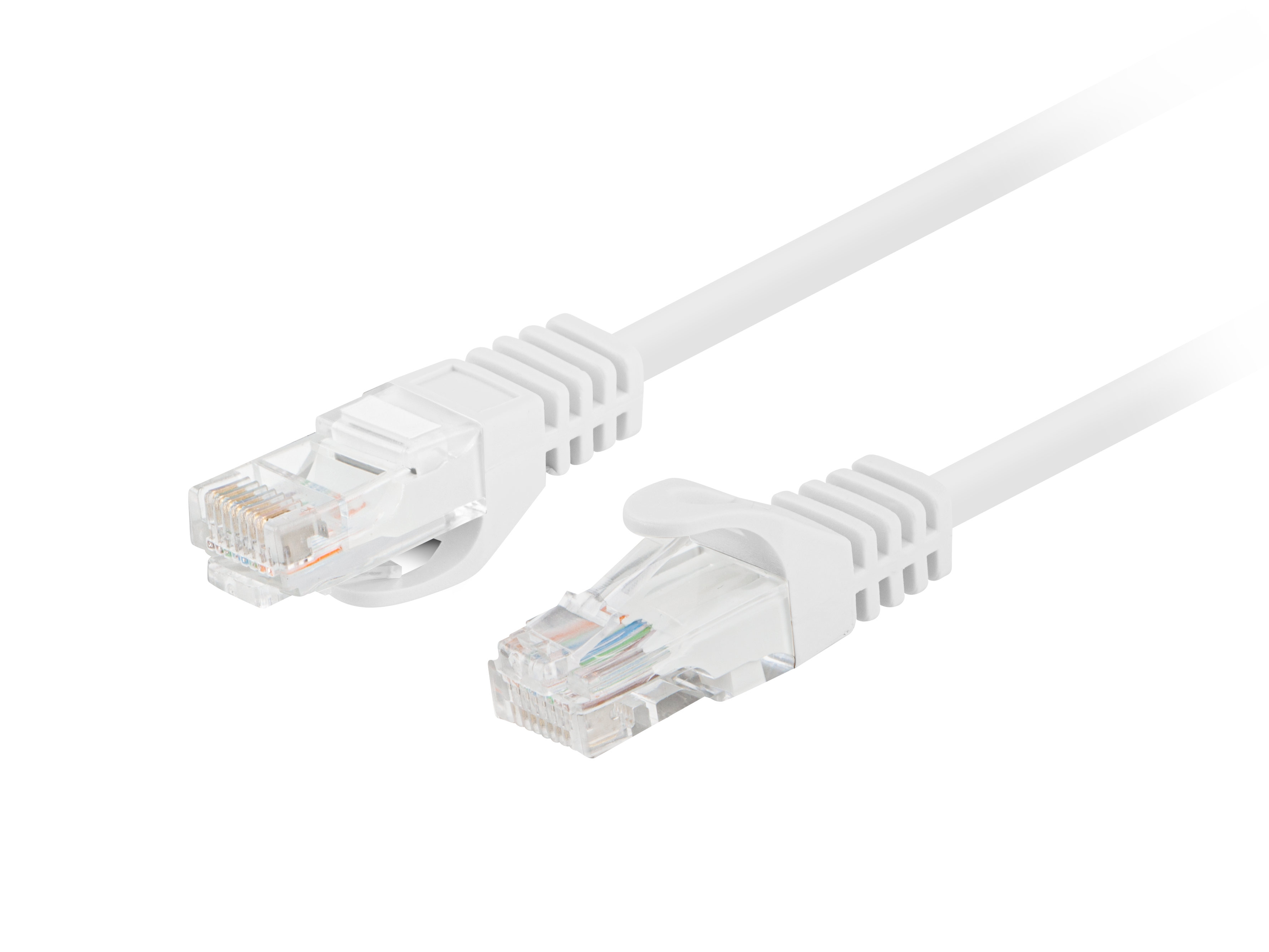 Lanberg Cat5e UTP Patch Cord 2m White - 10 Pack