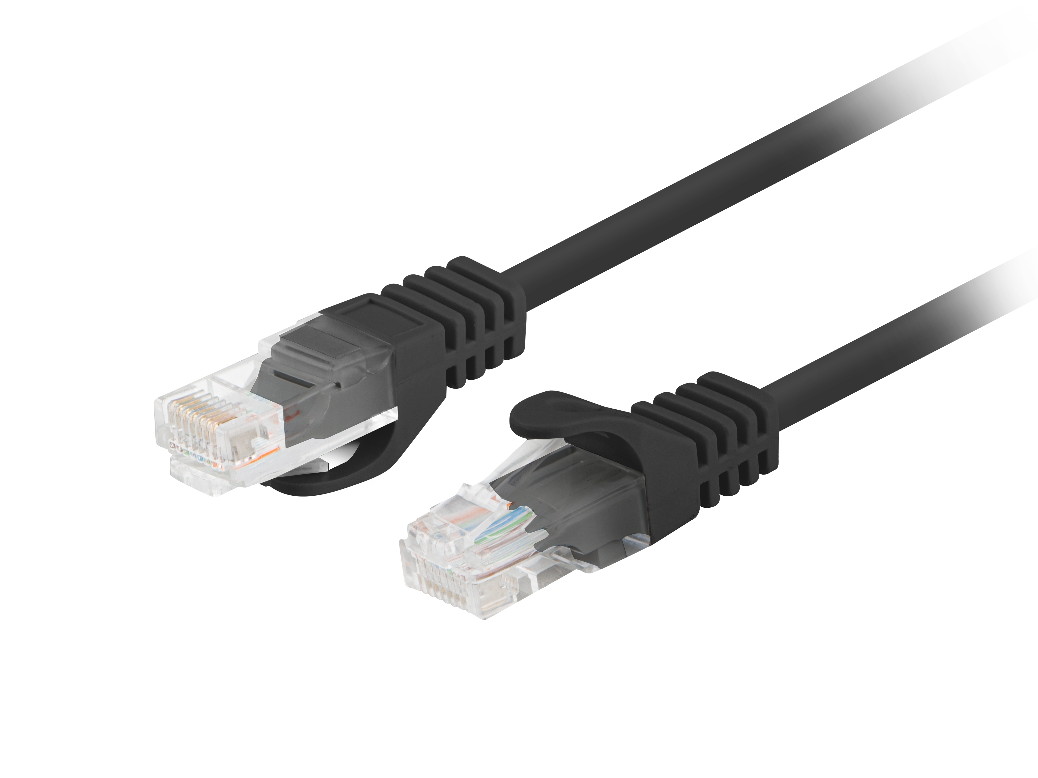 Lanberg PCU6-20CC-0050-BK networking cable Black 0.5 m Cat6 U/UTP (UTP)