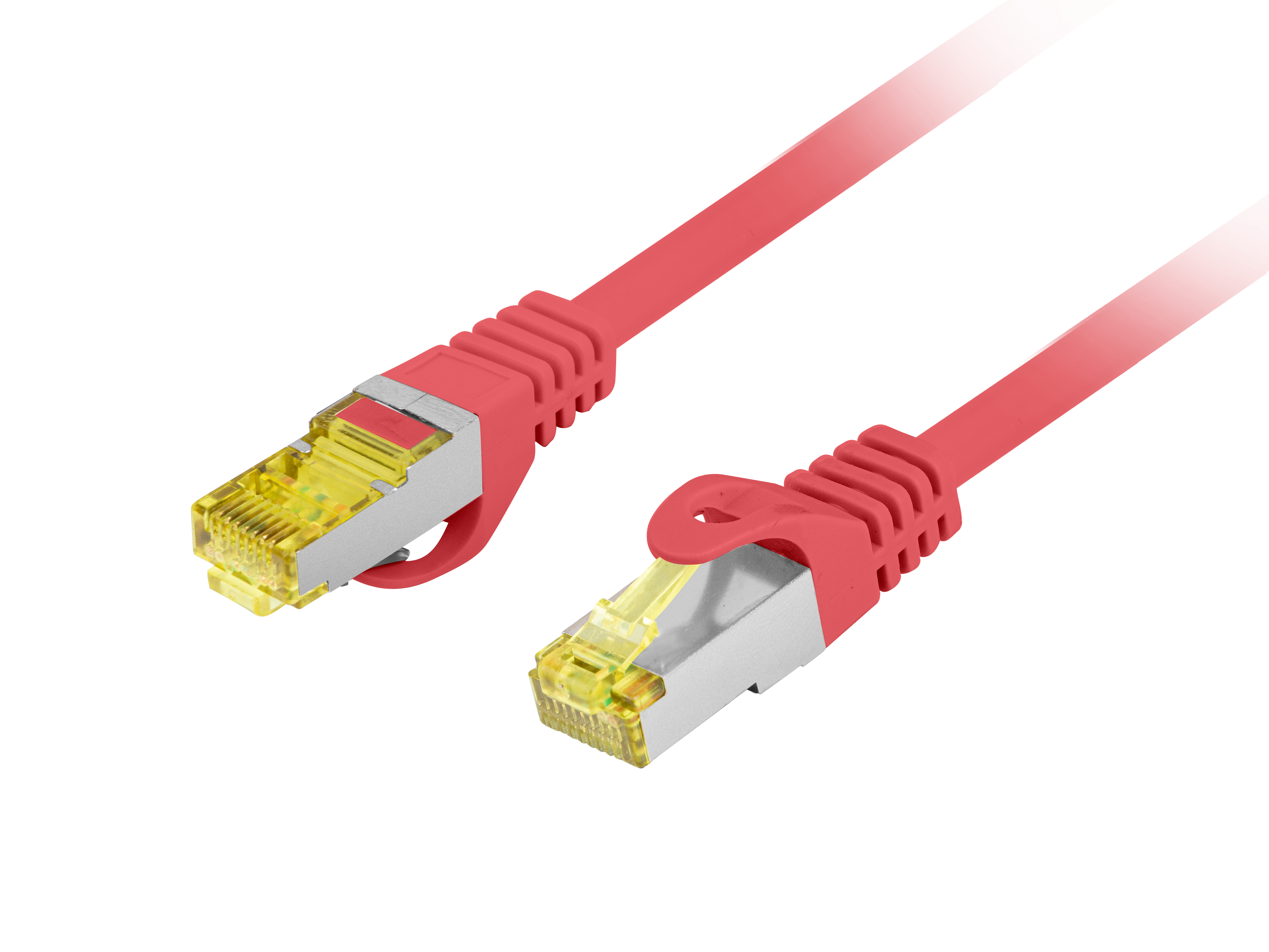 Lanberg PCF6A-10CU networking cable Red 2 m Cat6a S/FTP (S-STP)