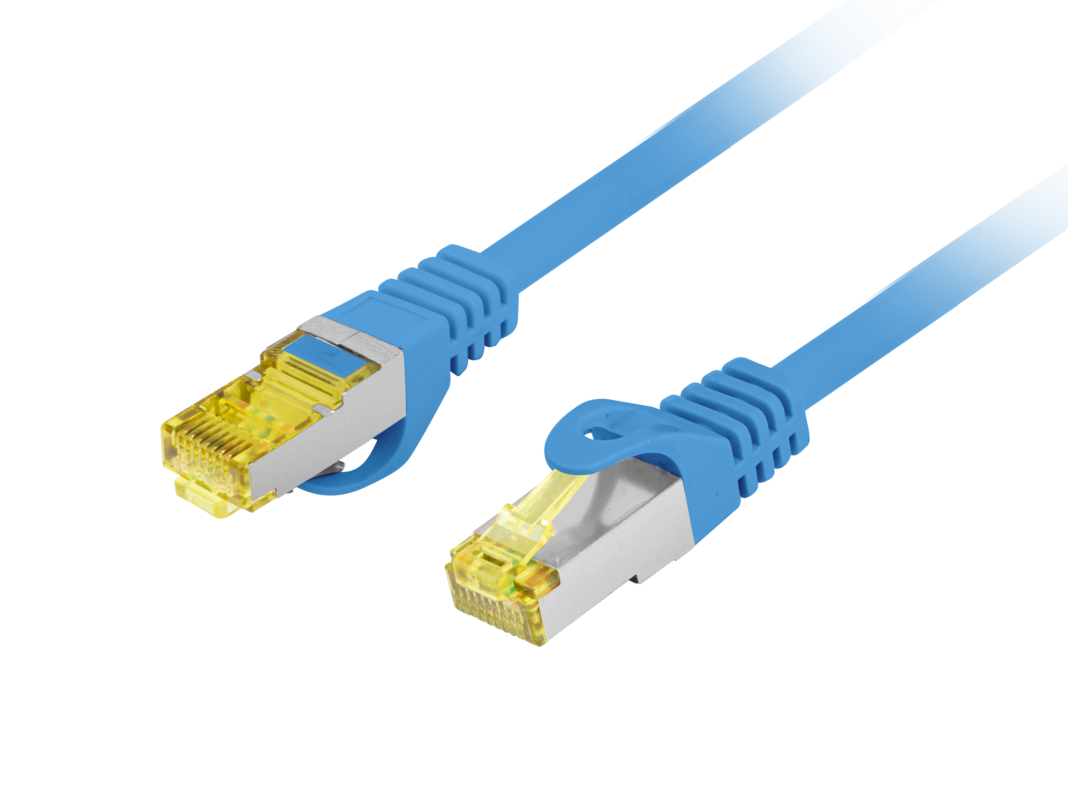 Lanberg PCF6A-10CU-0200-B networking cable Blue 2 m Cat6a S/FTP (S-STP)