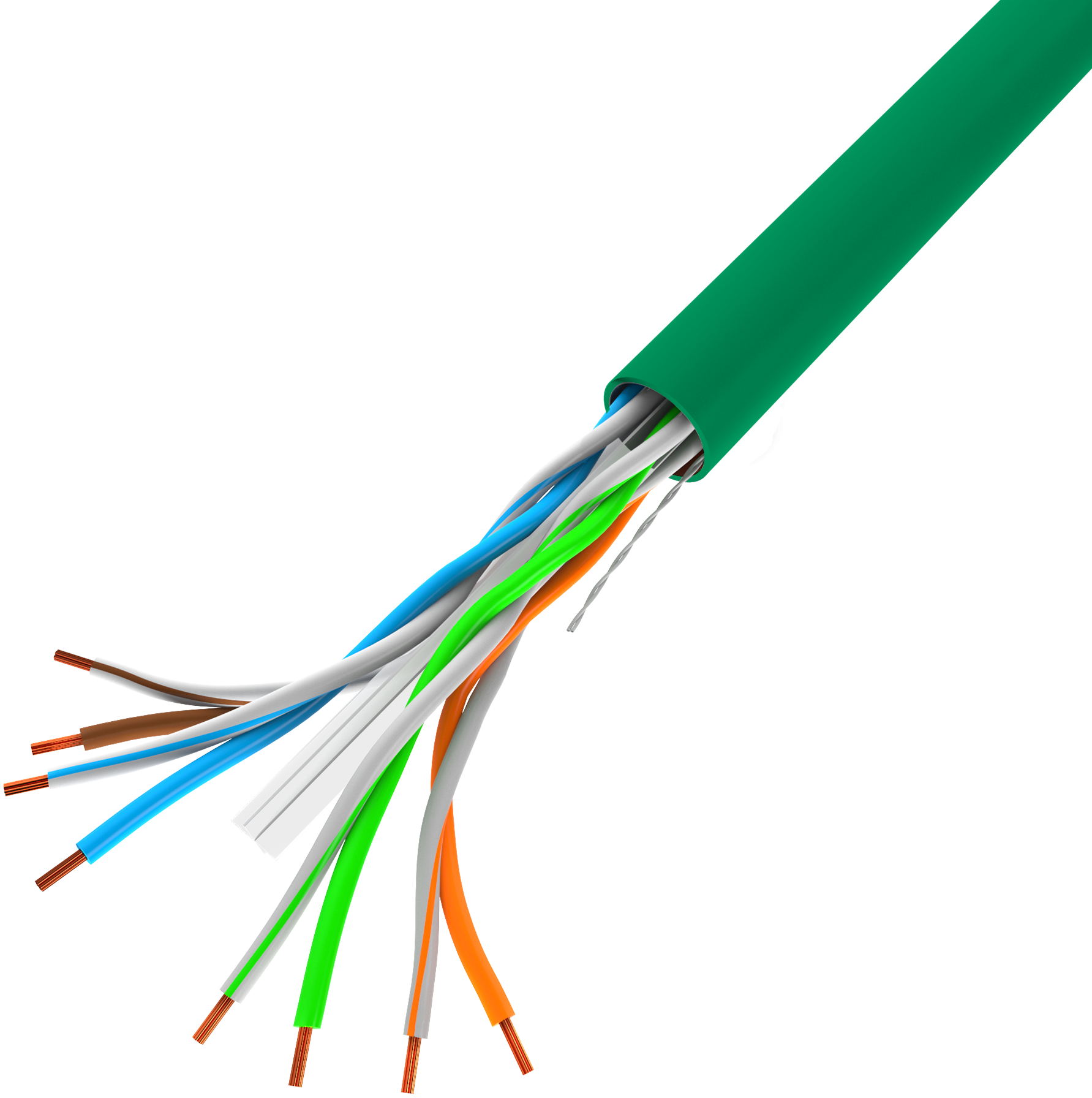 Lanberg LCU6-10CC-0305-G networking cable Green 305 m U/UTP (UTP)