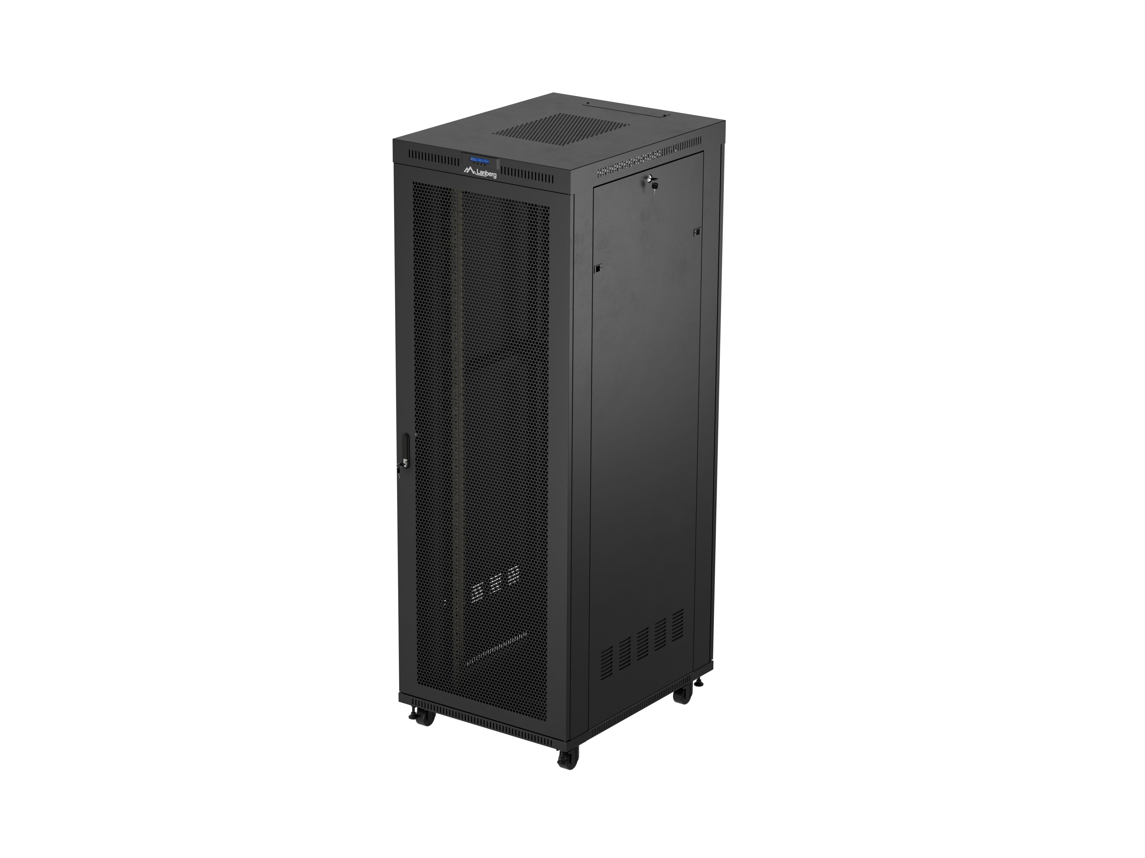 LANBERG 19" 47U 800X1000 BLACK RACK STANDING CABINET