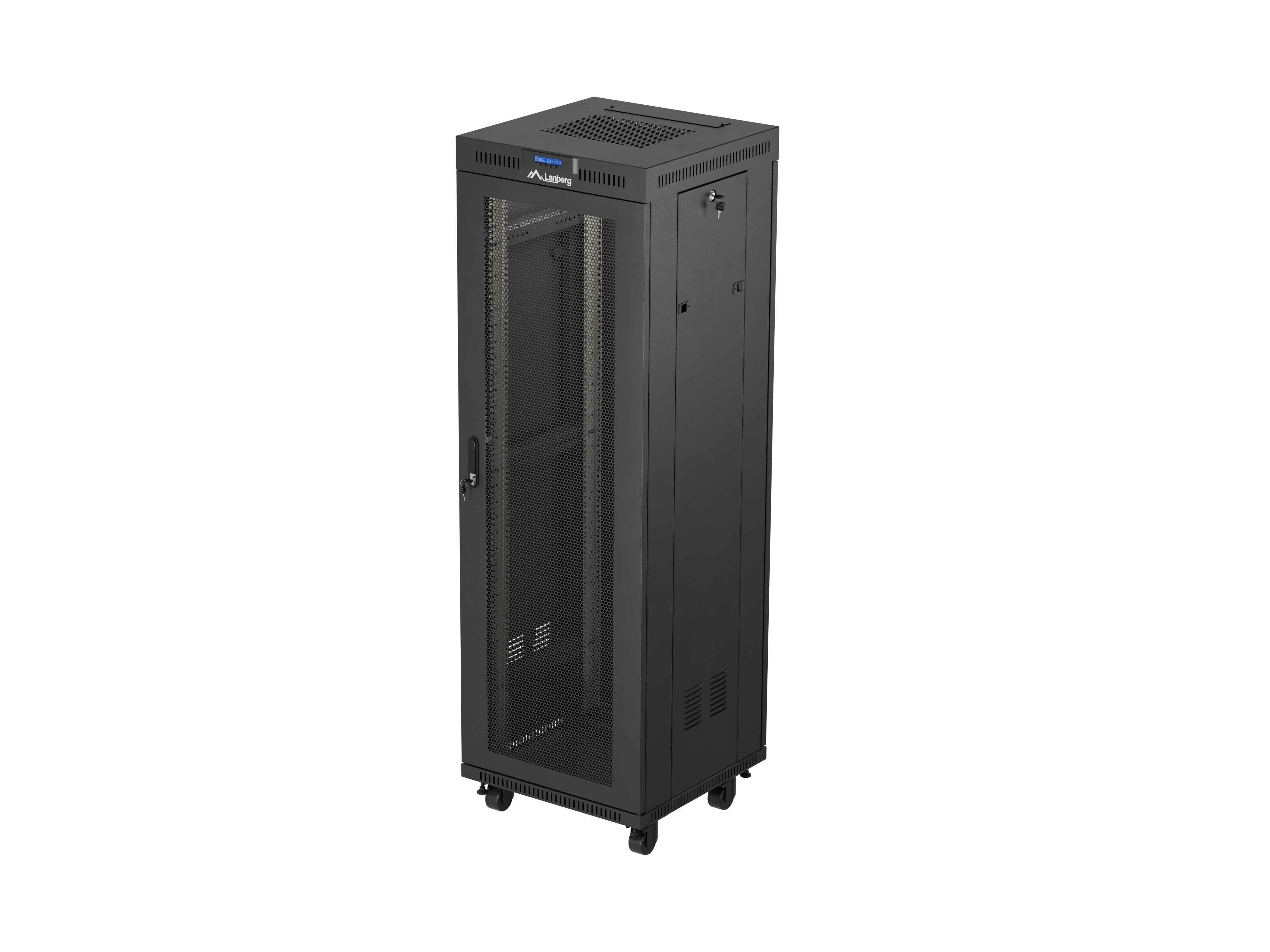 19" freestanding rack cabinet 37U 600X600 black