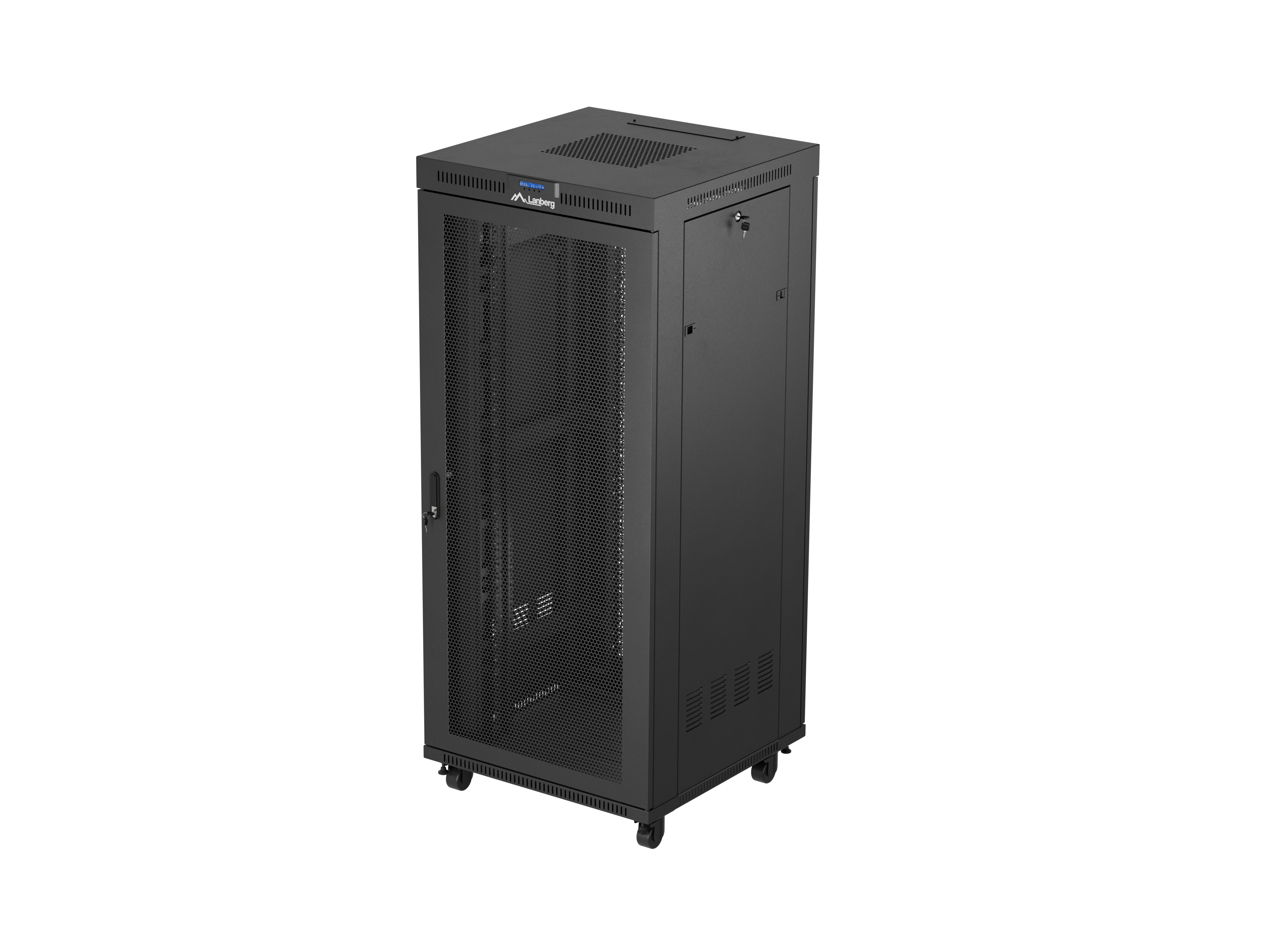 Lanberg FF01-8837-23BL rack cabinet 37U Freestanding rack Black