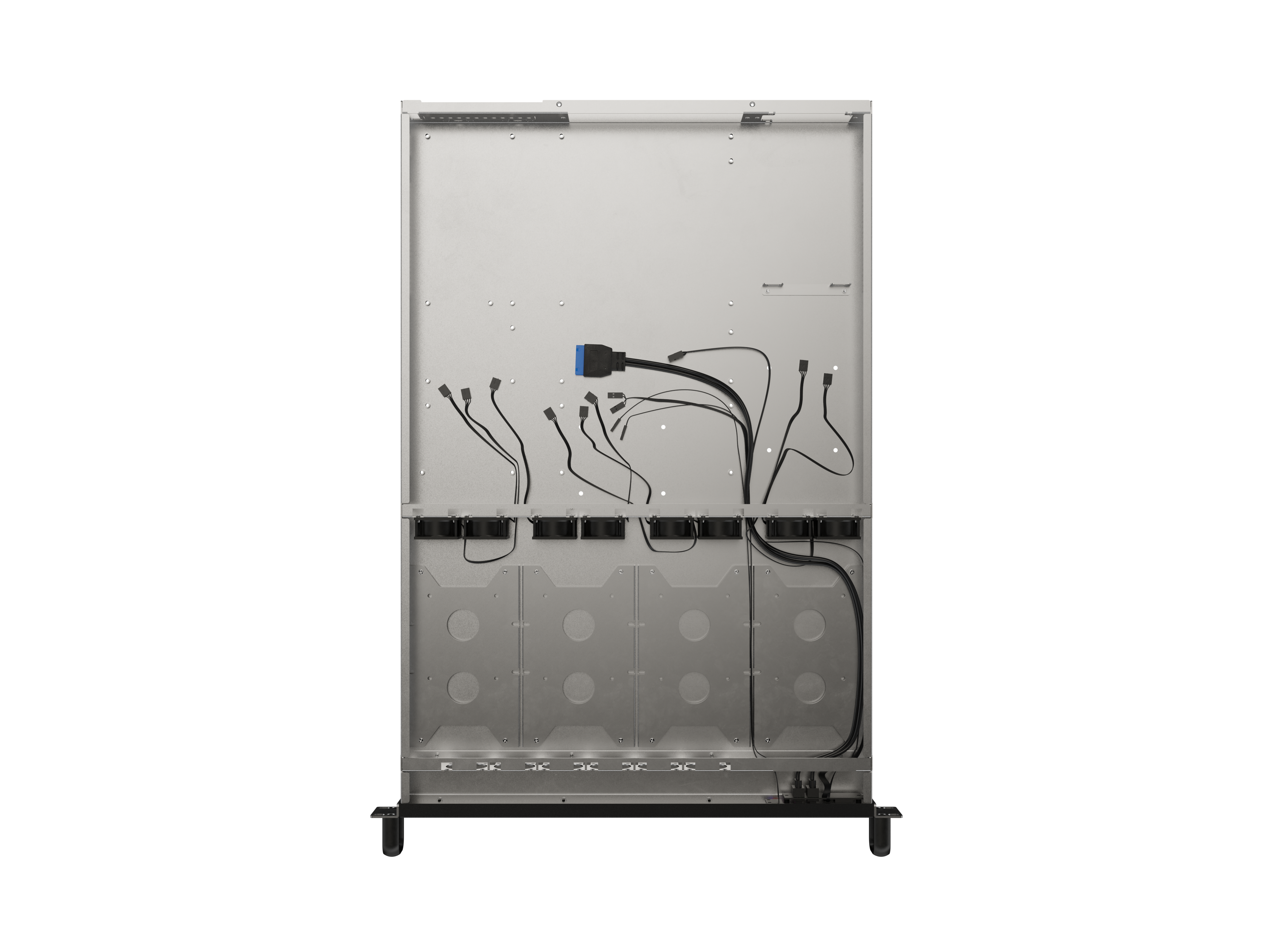 Lanberg SC01-6501-12B modular server chassis Rack (1U) 0 GB