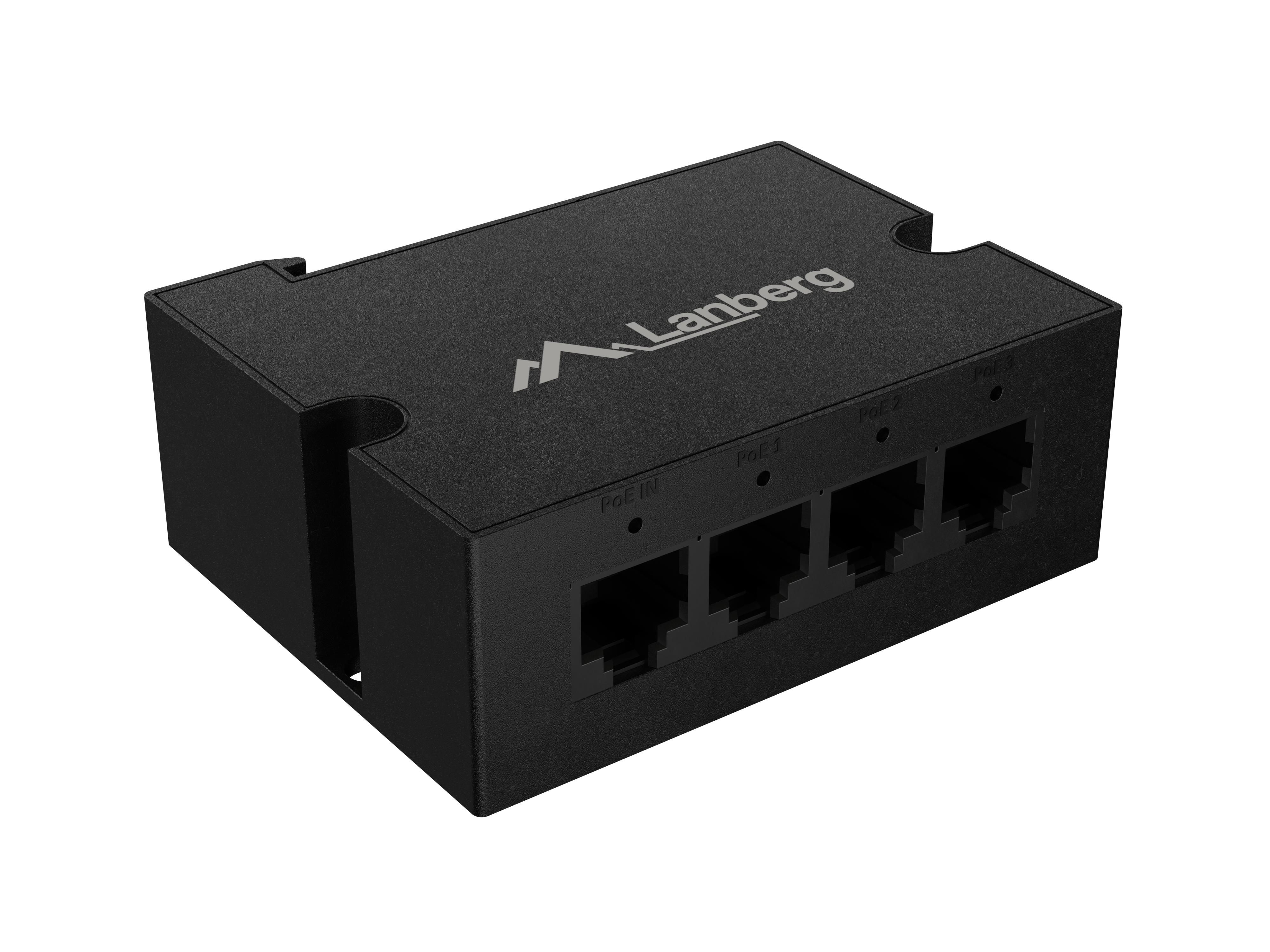 LANBERG SWITCH POE EXTENDER 1XIN 3XOUT DIN 90W