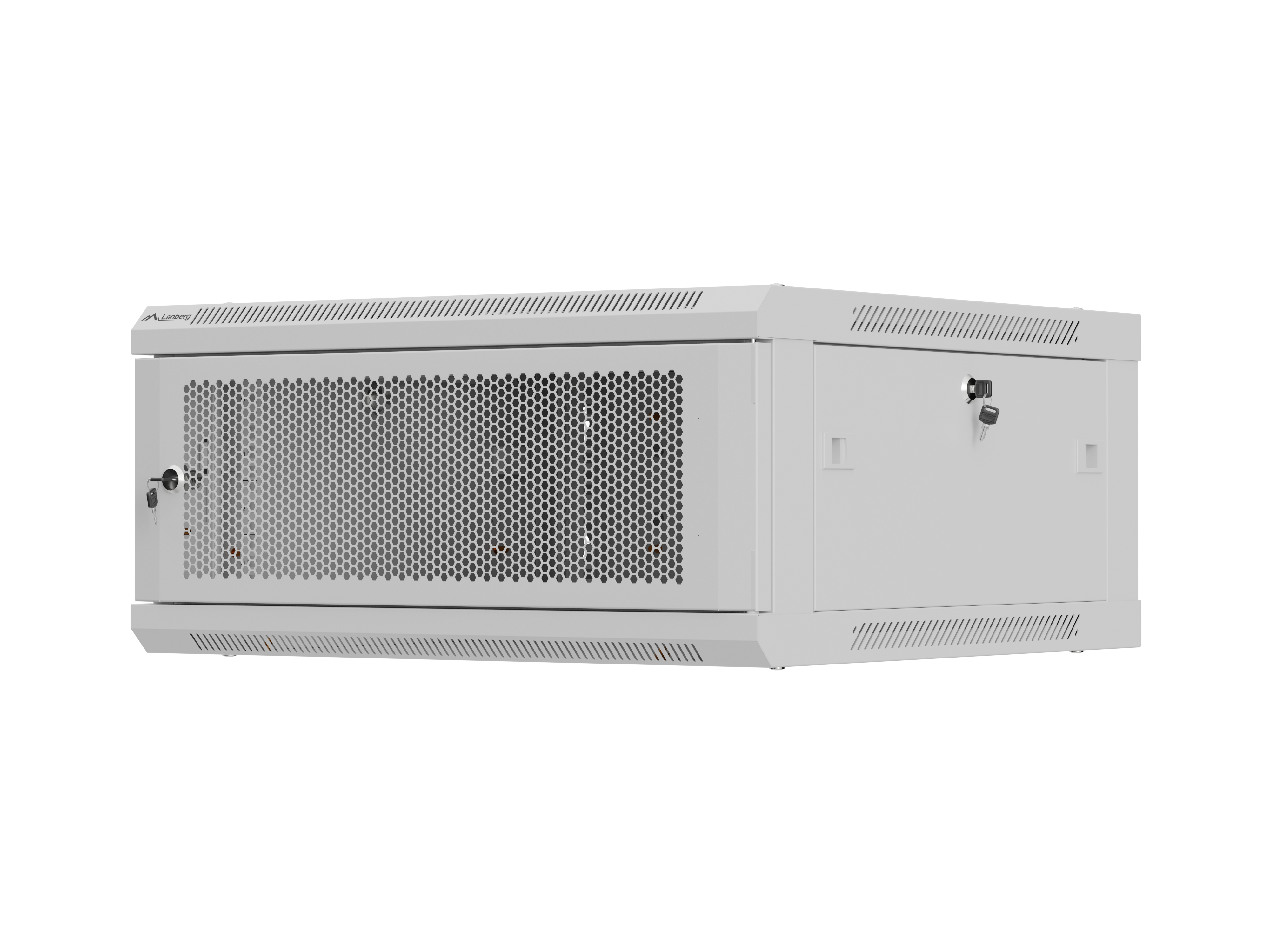 Lanberg WF01-6604-23S rack cabinet 4U Wall mounted rack Grey