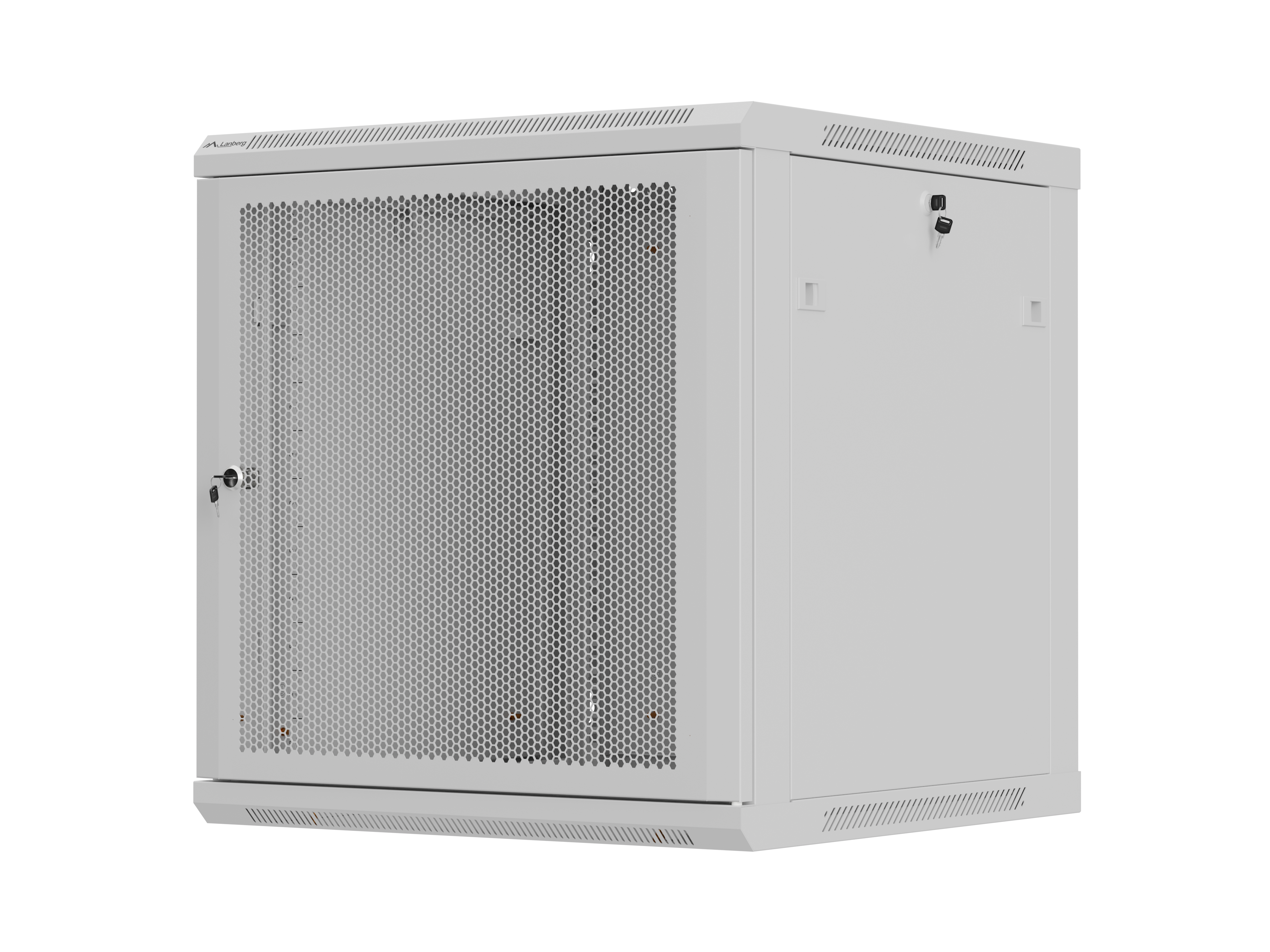 Lanberg WF01-6612-23S rack cabinet 12U Wall mounted rack Grey