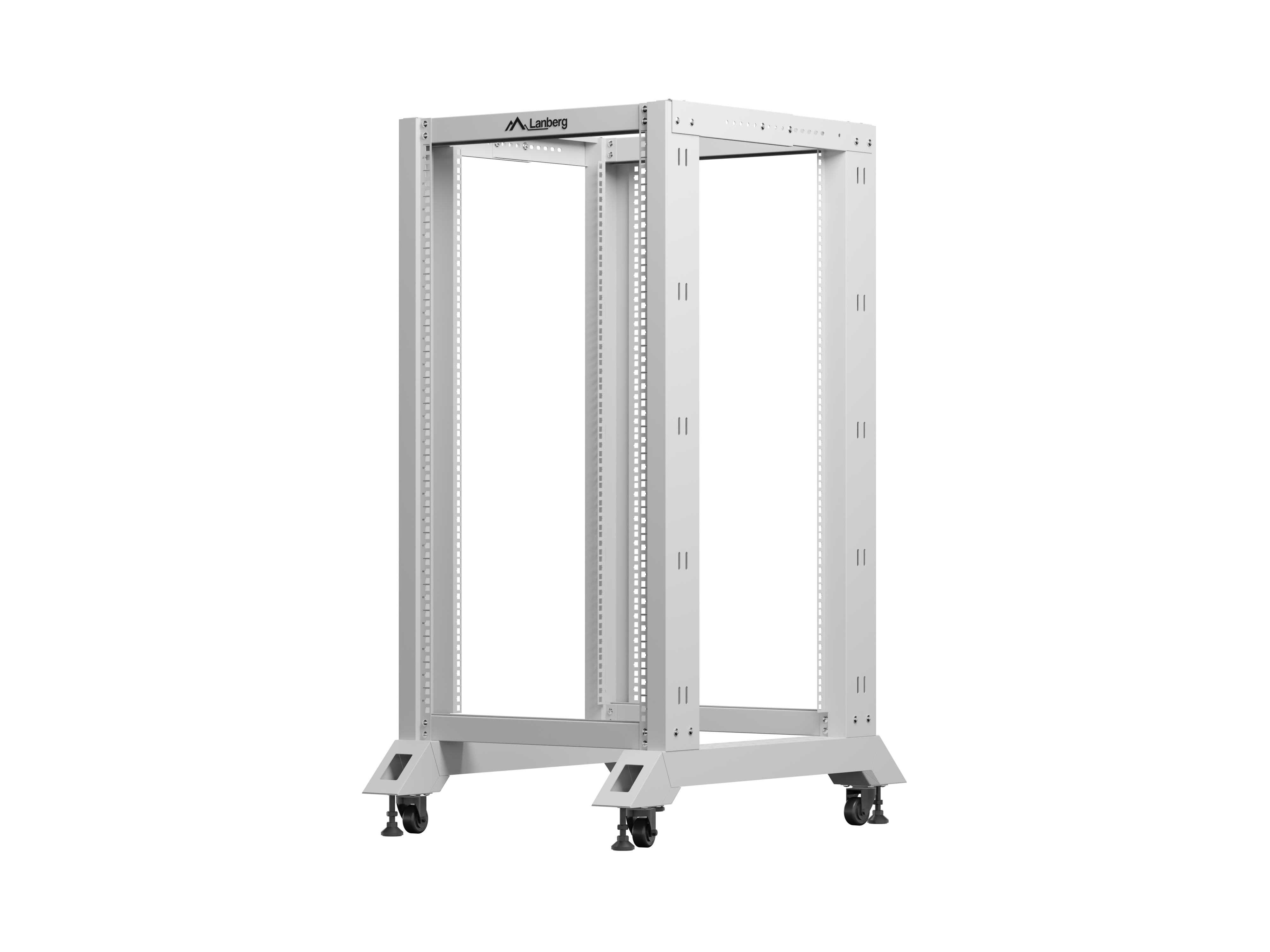 LANBERG OPEN RACK 19" 22U 600X800 GREY