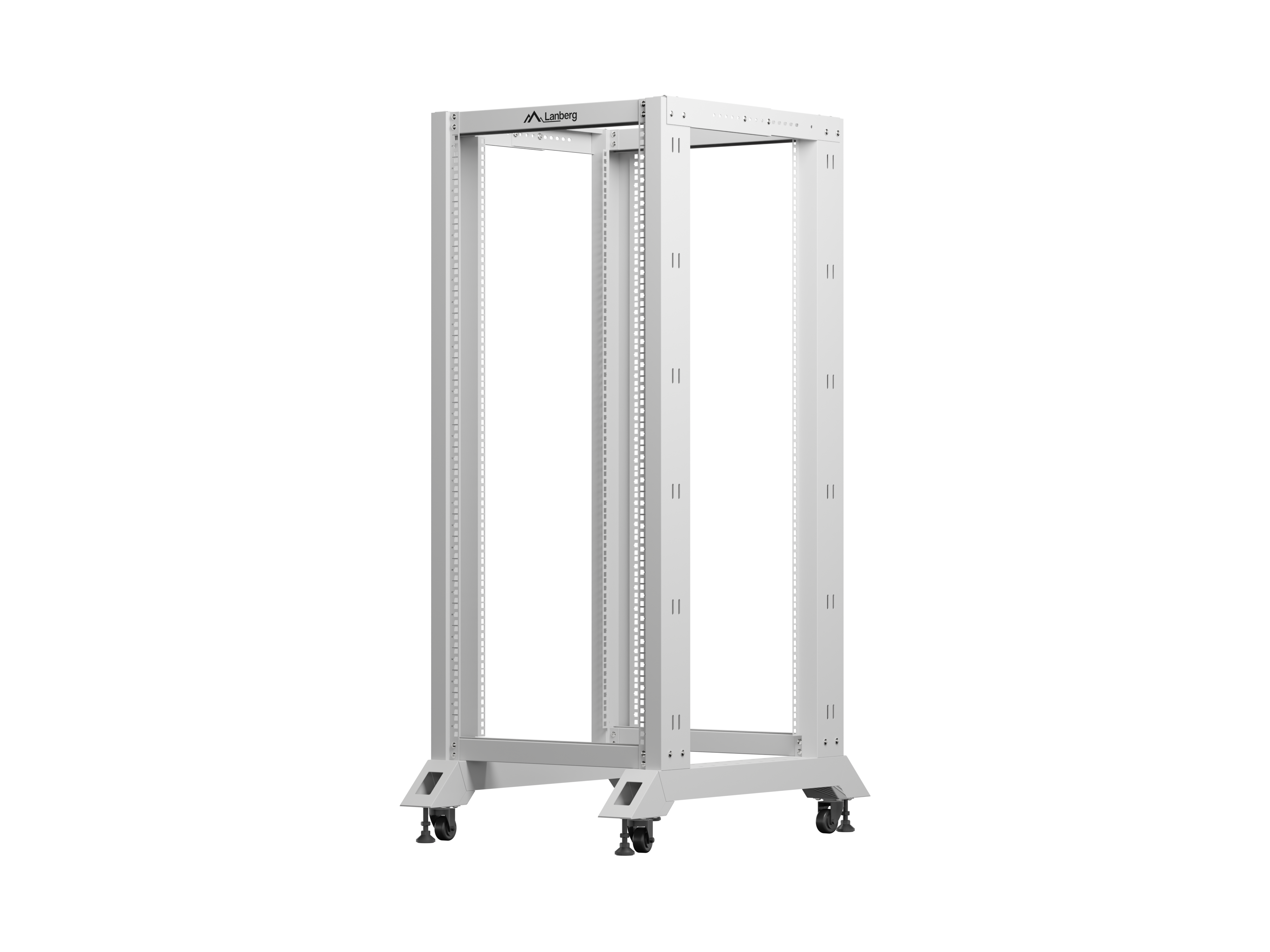 OPEN RACK 19" 27U 600X800 GREY LANBERG