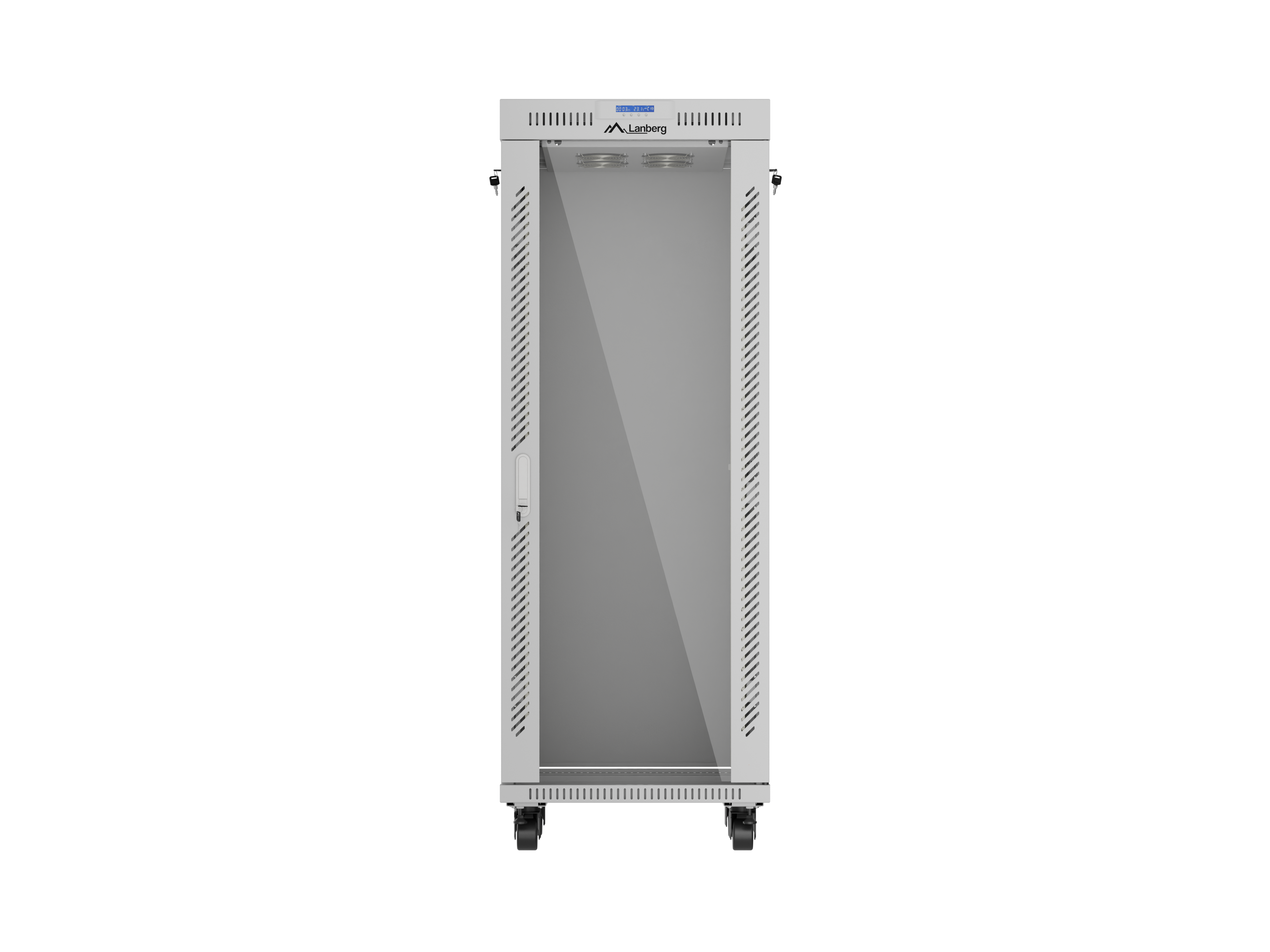 Lanberg FF01-6632-12SL rack cabinet 32U Freestanding rack Grey