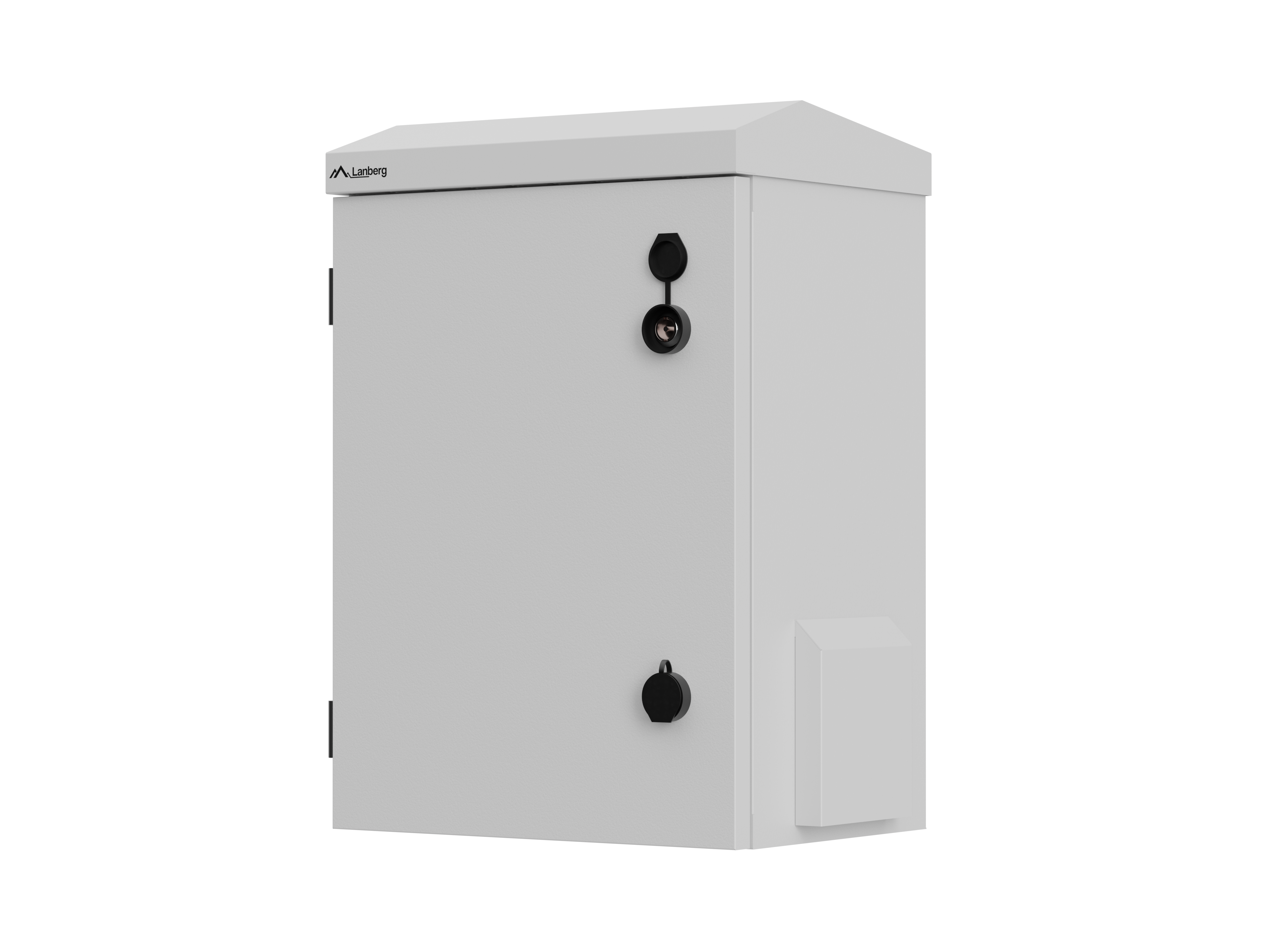SZAFA RACK WISZĄCA 10" HERMETYCZNA IP55 MONTAŻ NA ŚCIANIE/SŁUPIE 340X250X500 SZARA LANBERG (ZŁOŻONA)