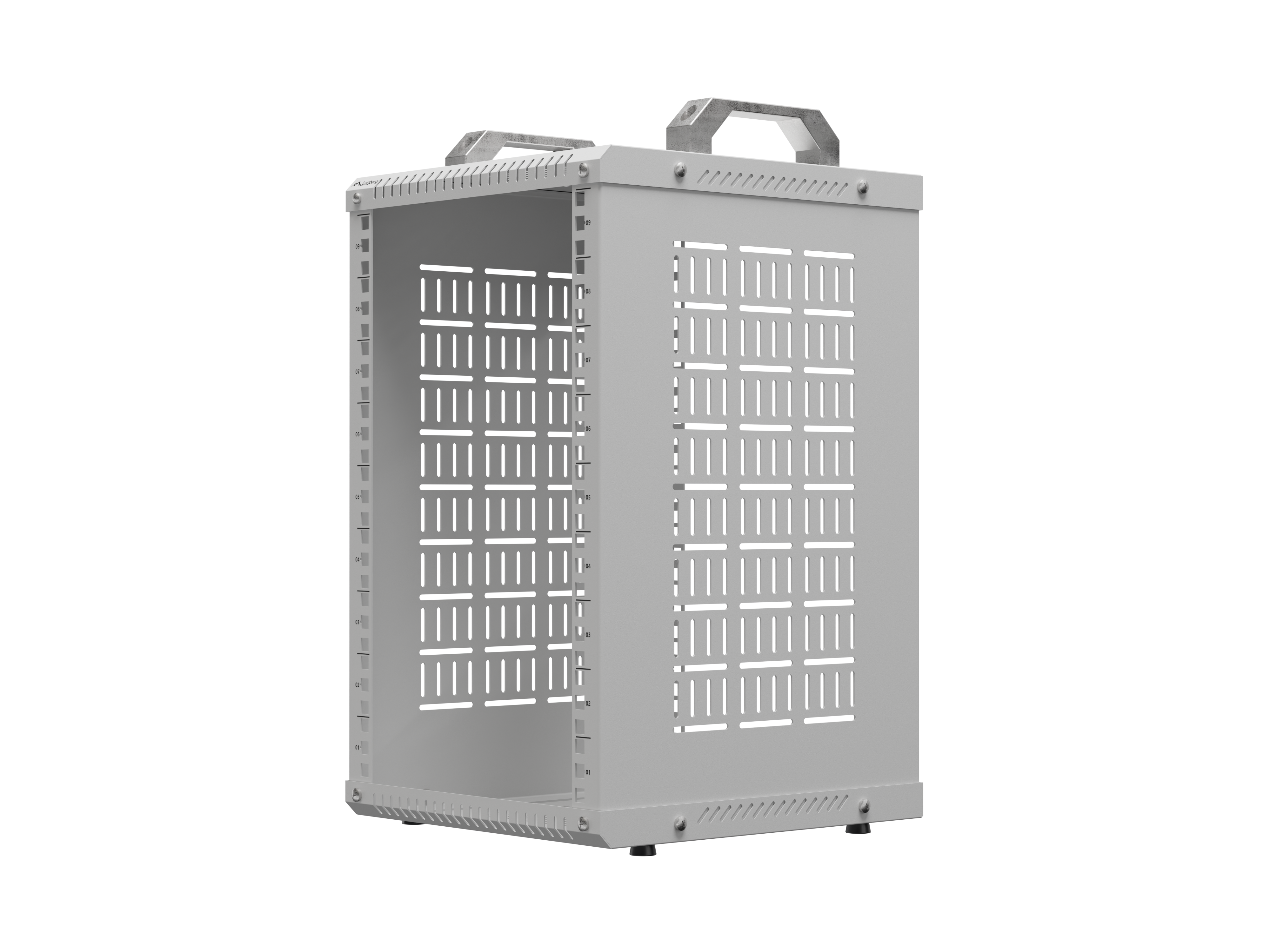 OPEN RACK 10" 9U 280X300 SZARY LANBERG