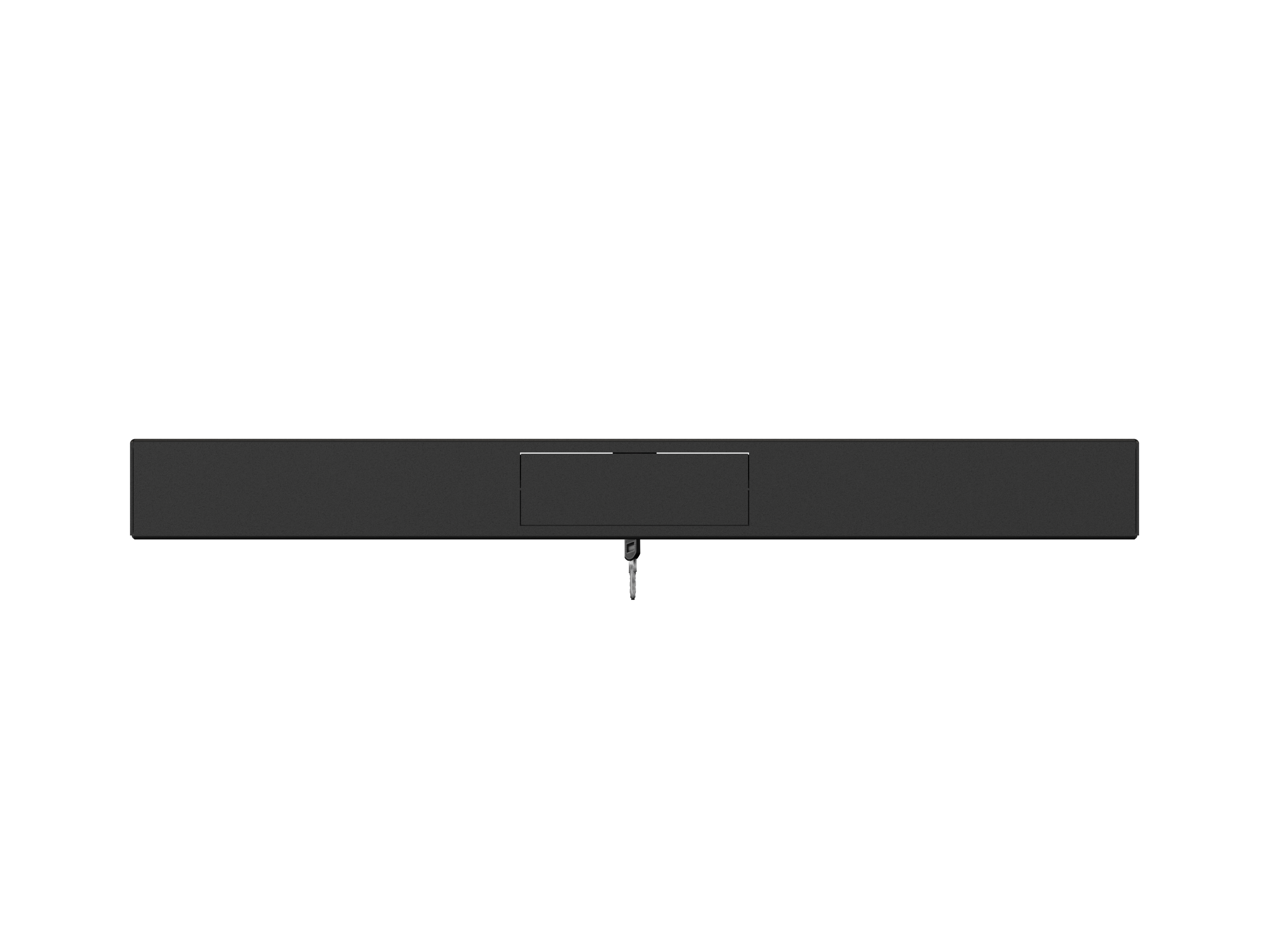 Lanberg 19" Rack Cabinet Drawer 1U 270 mm Black (1U/483 × 270 mm, Load Capacity up to 30 kg)