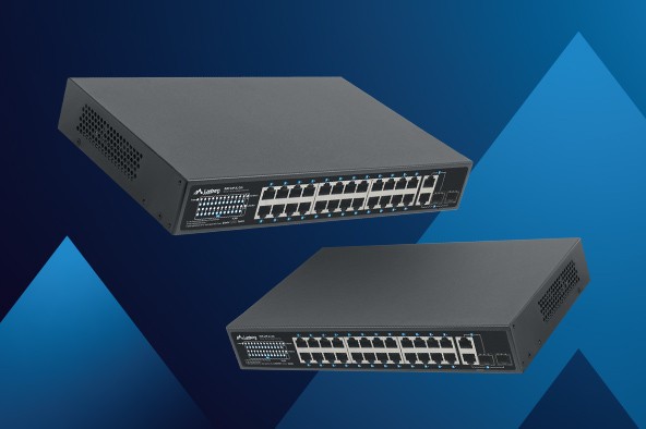 What is a PoE switch, and how does it simplify the setup of a modern network?